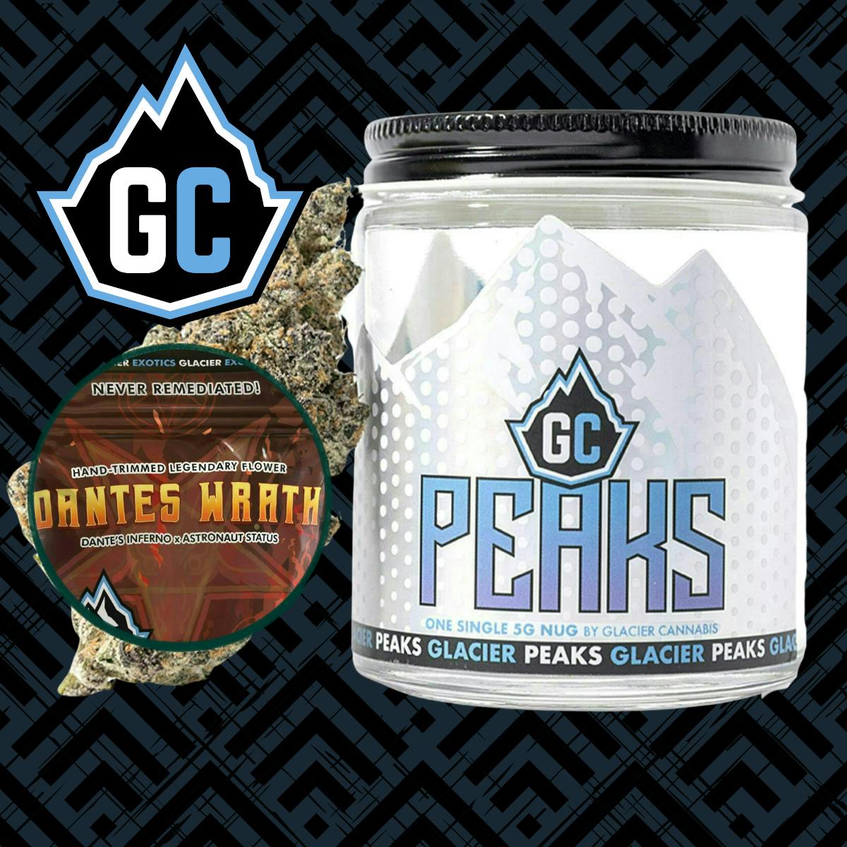 Glacier Cannabis | Dante's Wrath | Peak | 5g by Glacier Cannabis