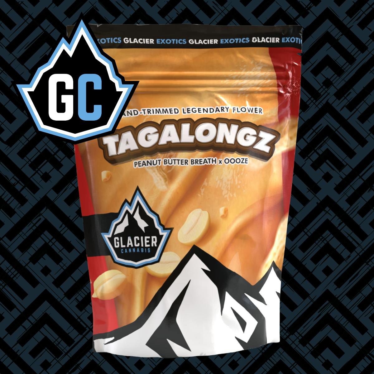 Glacier Cannabis | Tagalongz | Prepacked Flower | 3.5g