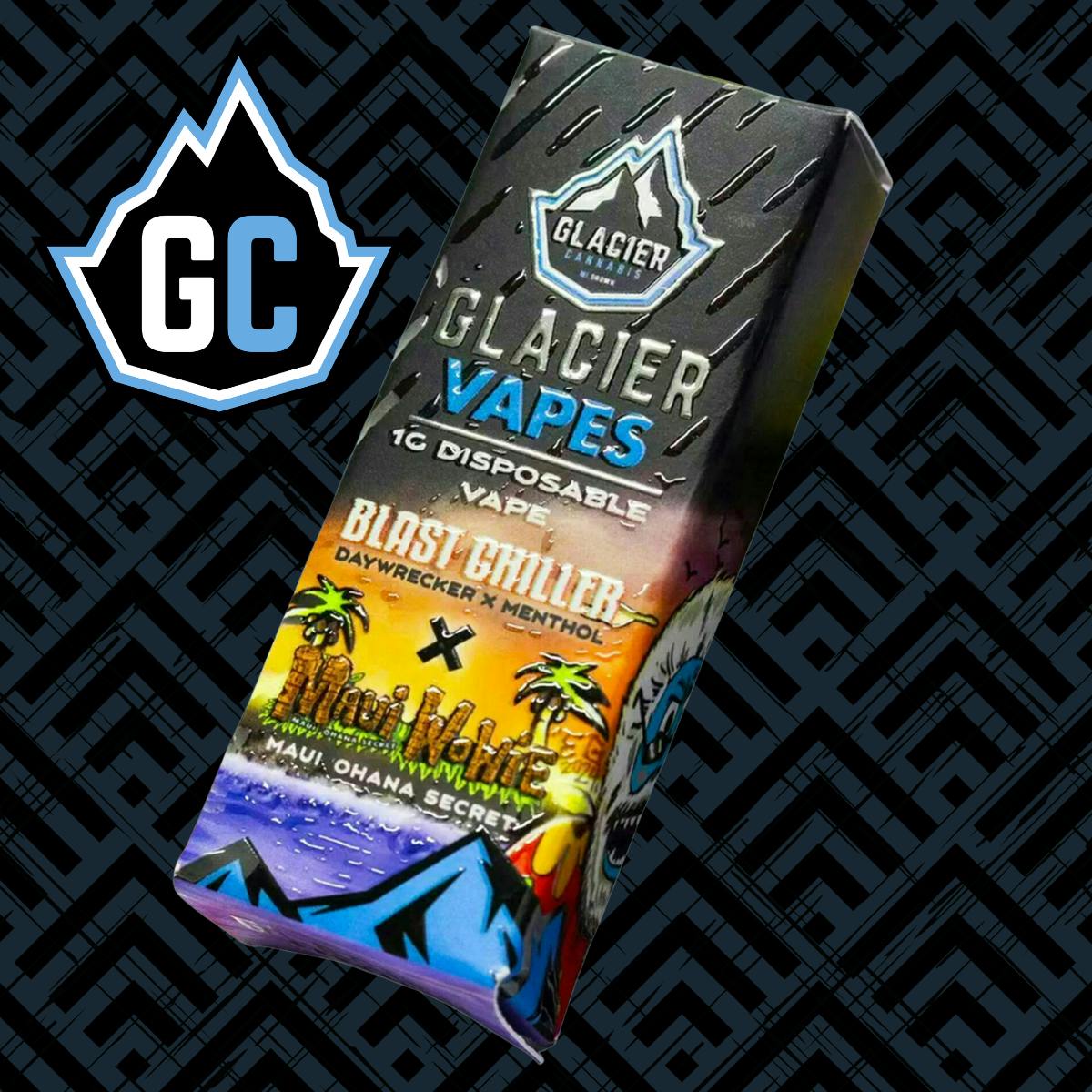 Blast Chiller x Maui Wowie 2.0 | Live Resin AIO | 1g by Glacier Cannabis