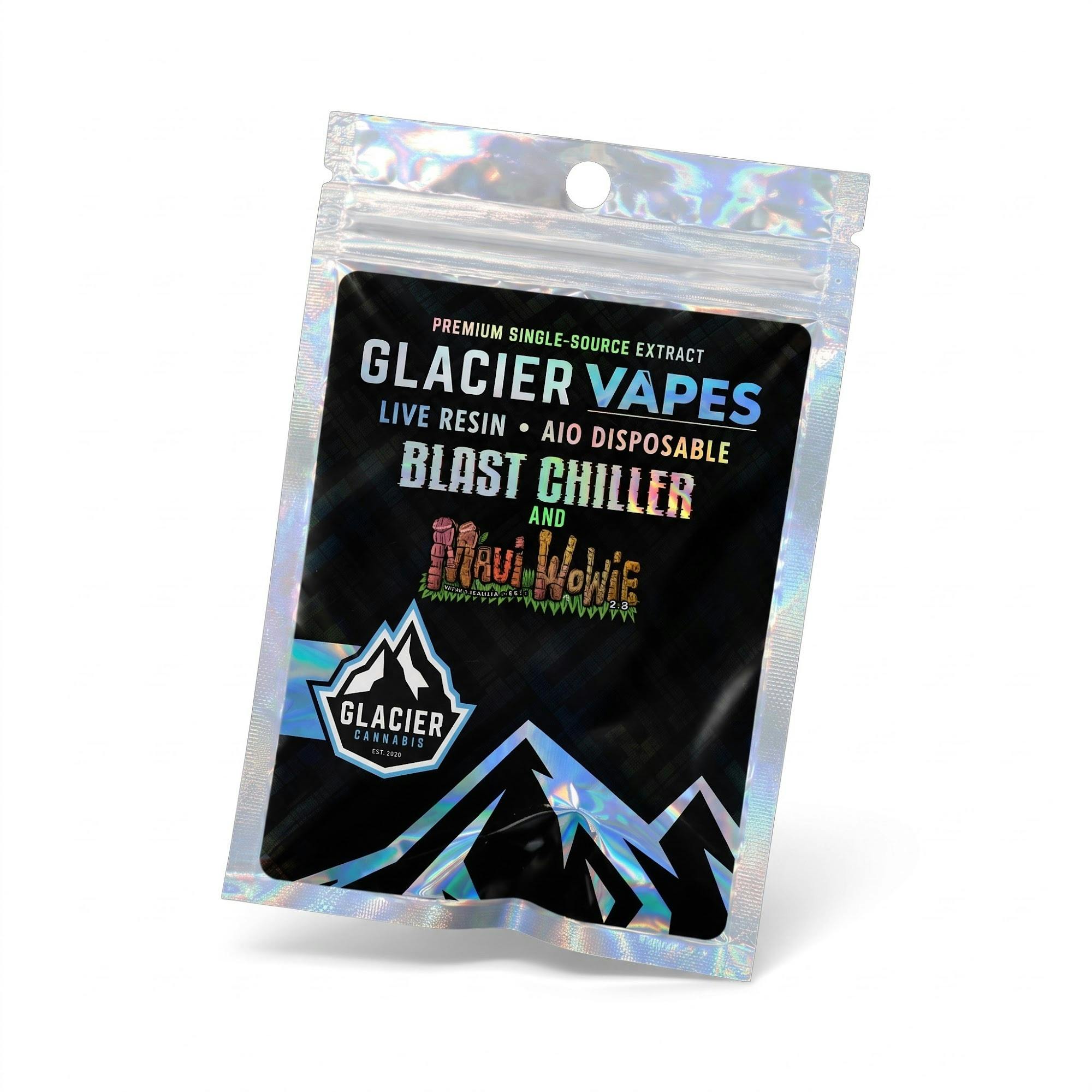 Blast Chiller x Maui Wowie 2.0 | Live Resin AIO | 1g - Glacier