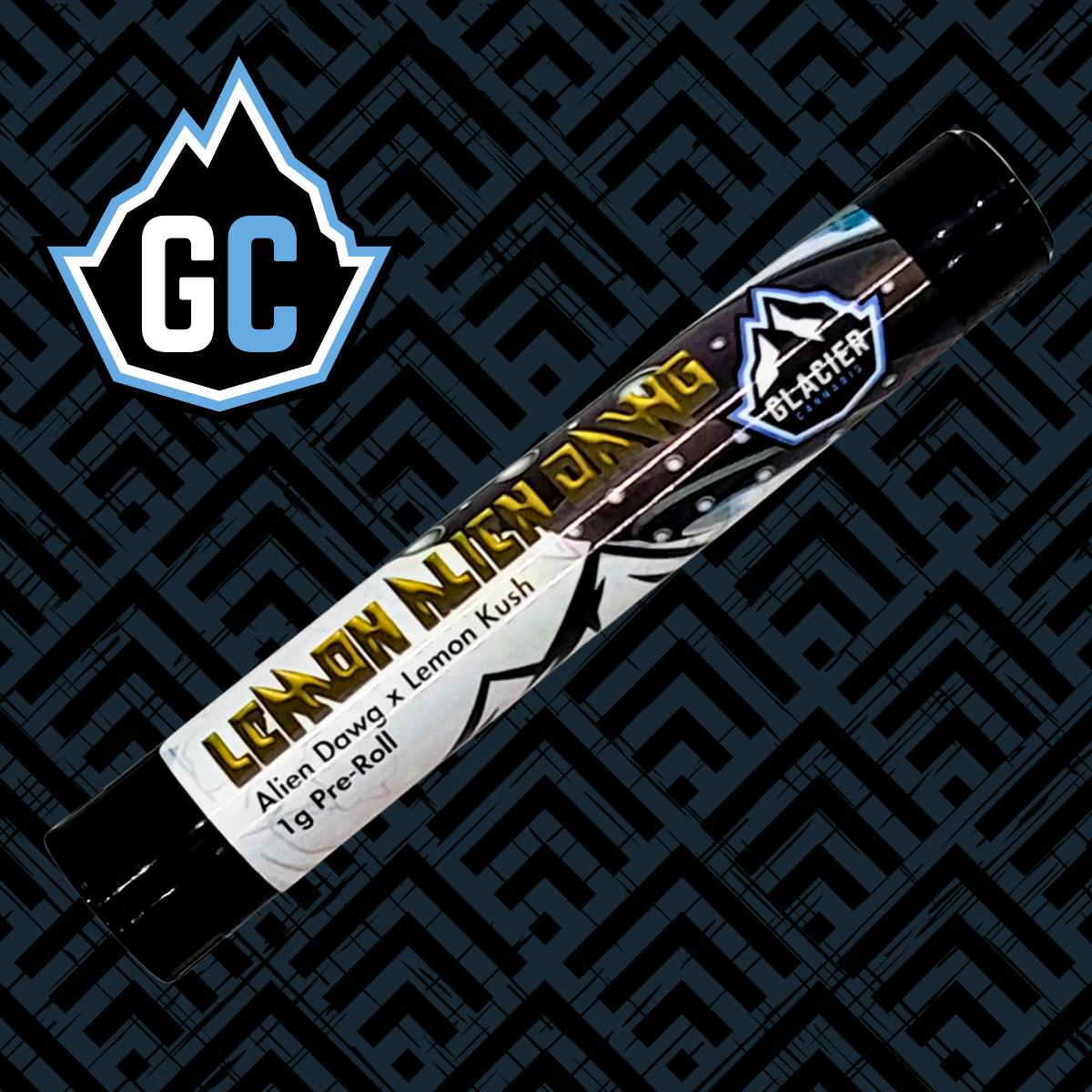 Lemon Alien Dawg | Pre-Roll | 1g by Glacier Cannabis