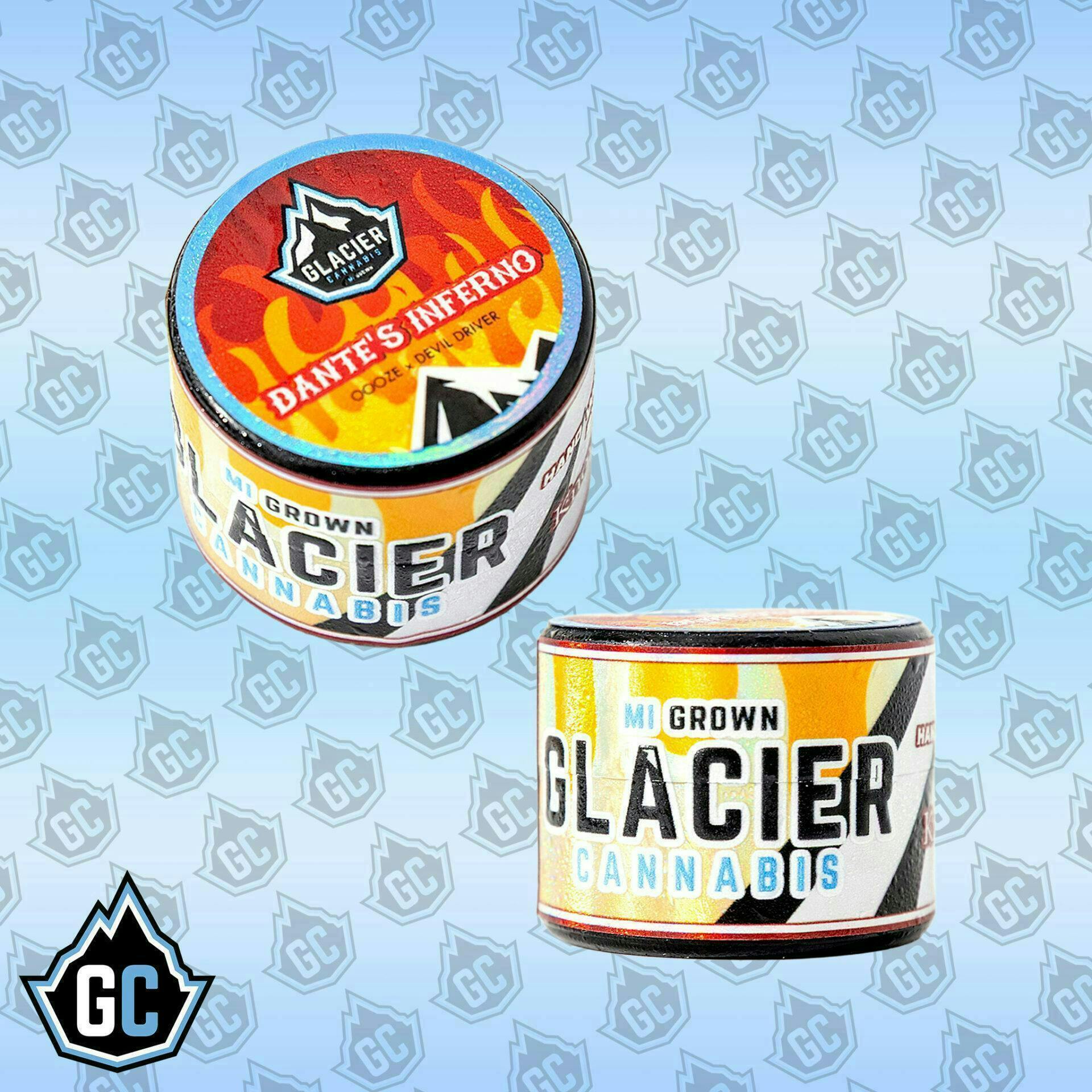 Glacier Cannabis | Dante's Inferno | Live Rosin | 1g by Glacier Cannabis