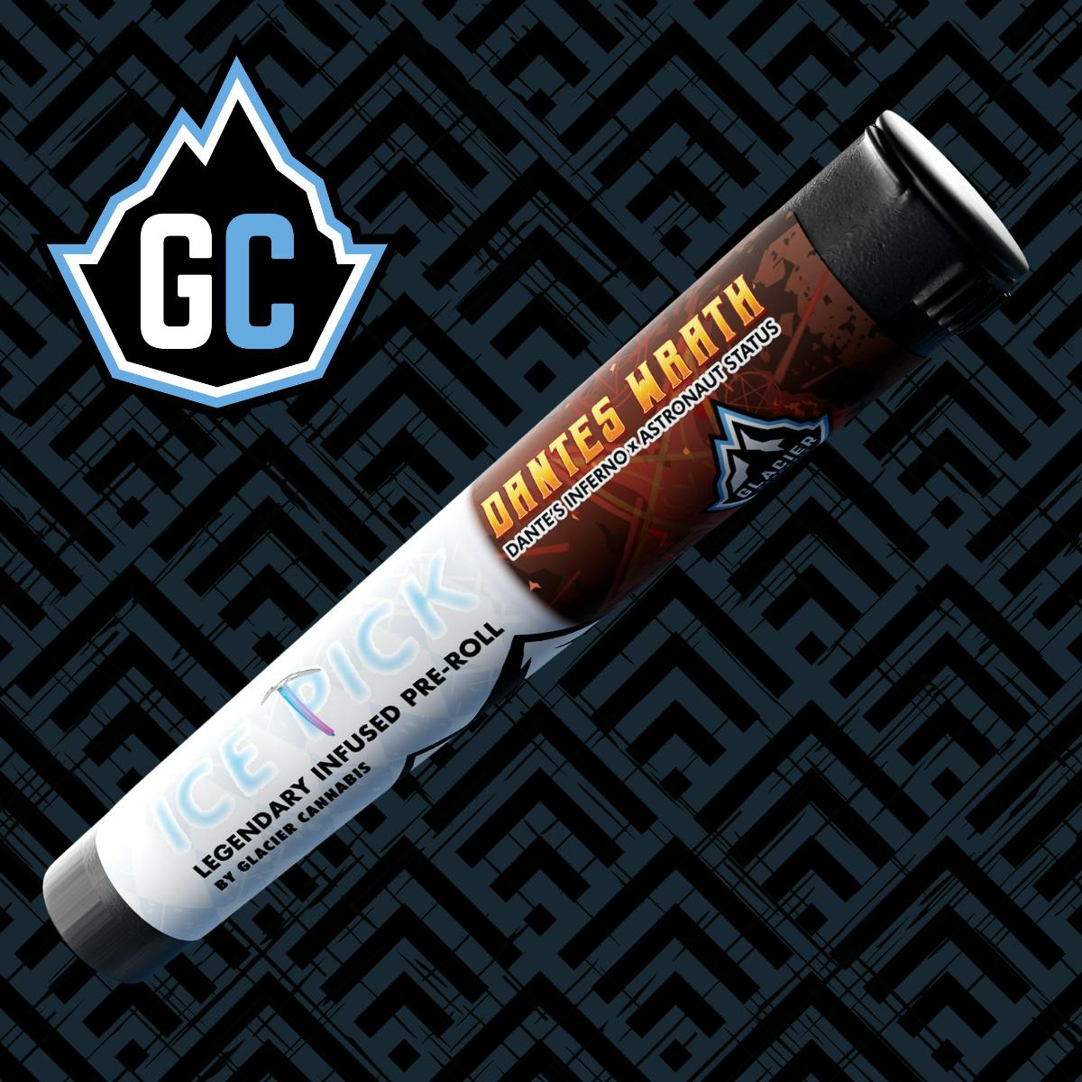 Glacier Cannabis | Dante's Wrath | Ice Picks | 1g by Glacier Cannabis