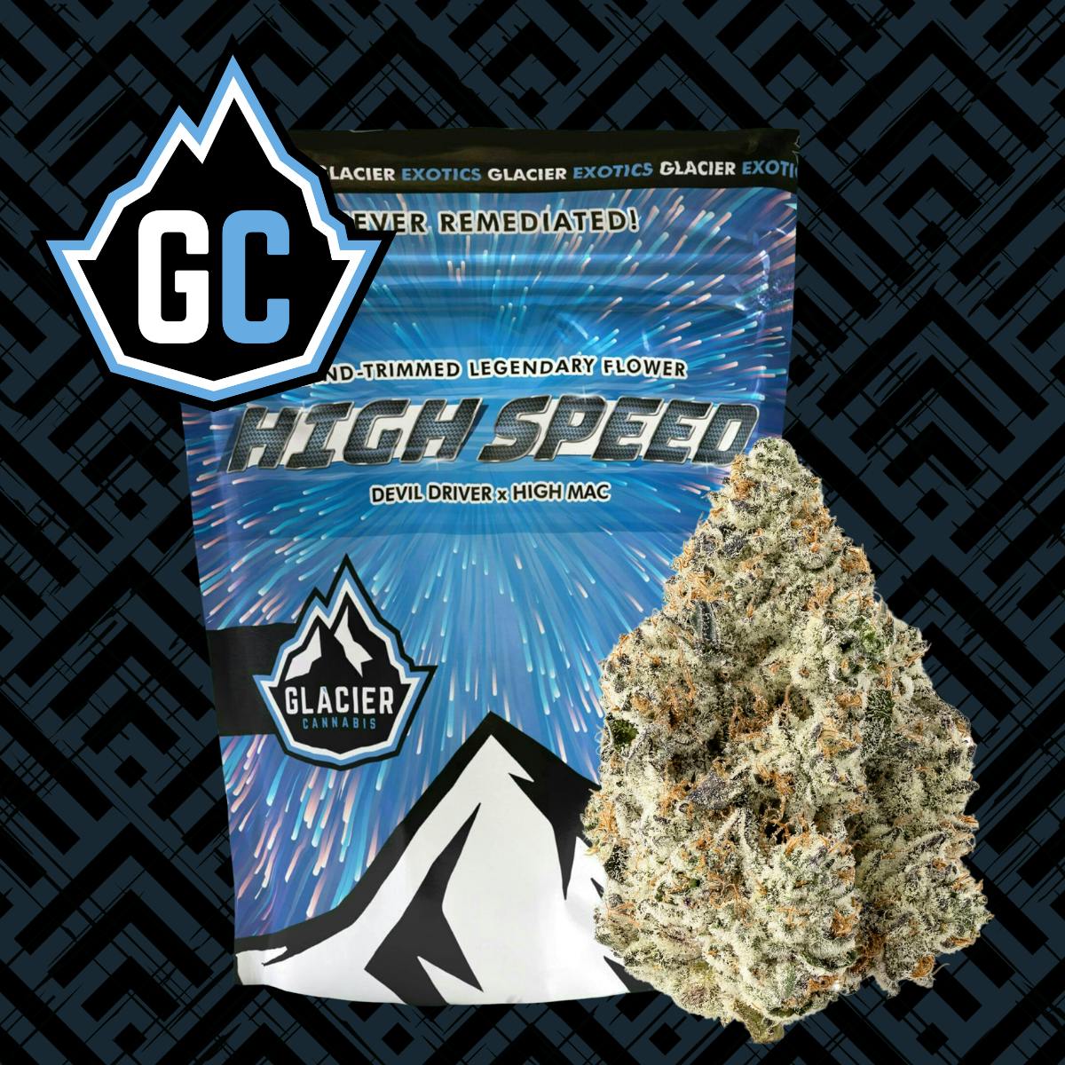 Glacier Cannabis | High Speed | Prepacked Flower | 3.5g
