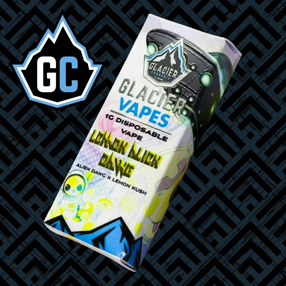 Lemon Alien Dawg | Live Resin AIO | 1g by Glacier Cannabis