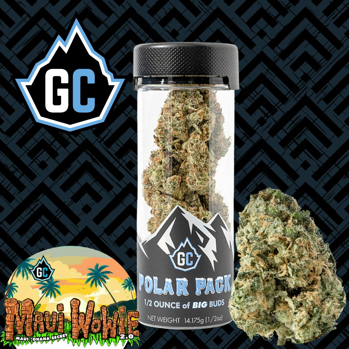 Maui Wowie 2.0 | Polar Packs | 14g by Glacier Cannabis