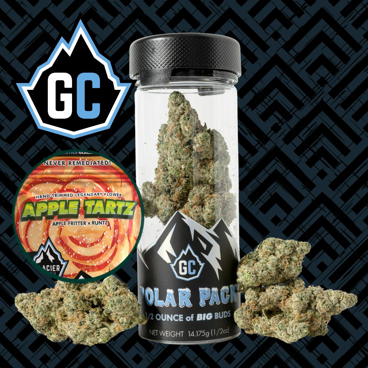 Apple Tartz | Polar Packs | 14g by Glacier Cannabis