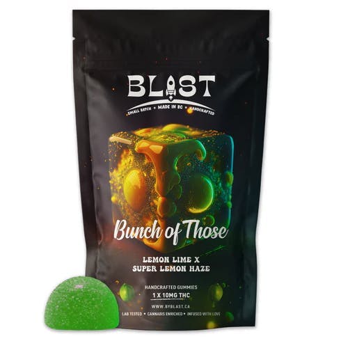 Blast | Bunch Of Those Super Lemon Haze Distillate Gummy | 10mg