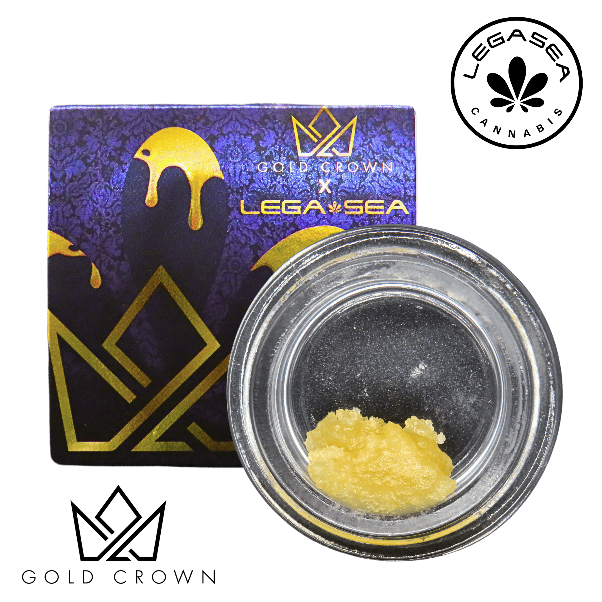 Gold Crown x LegaSea Farms | Sherb Stack | Sugar | 1g by Gold Crown