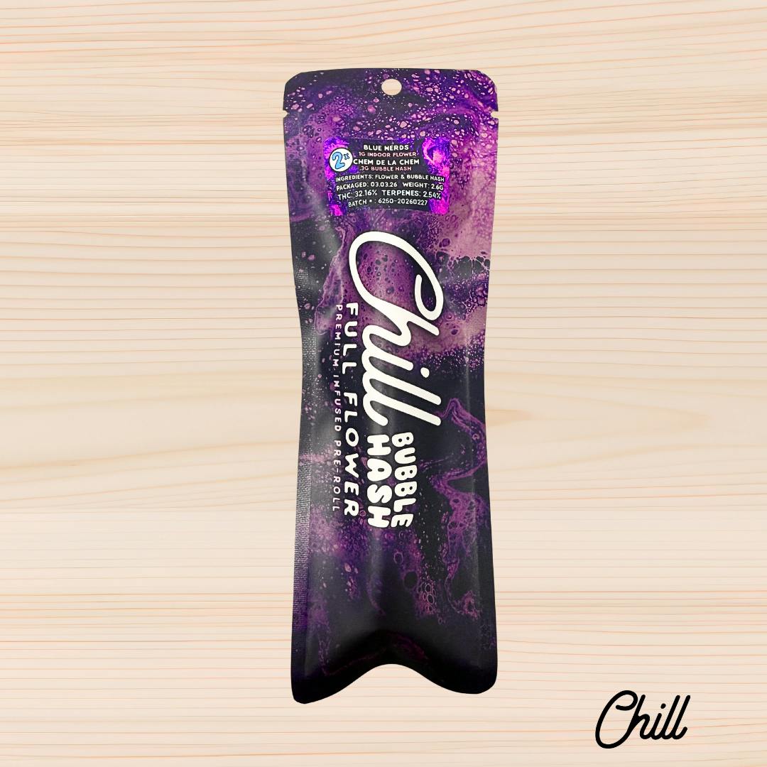 Infused Pre-Roll - Blue Nerds + Chem De La Chem by Chill