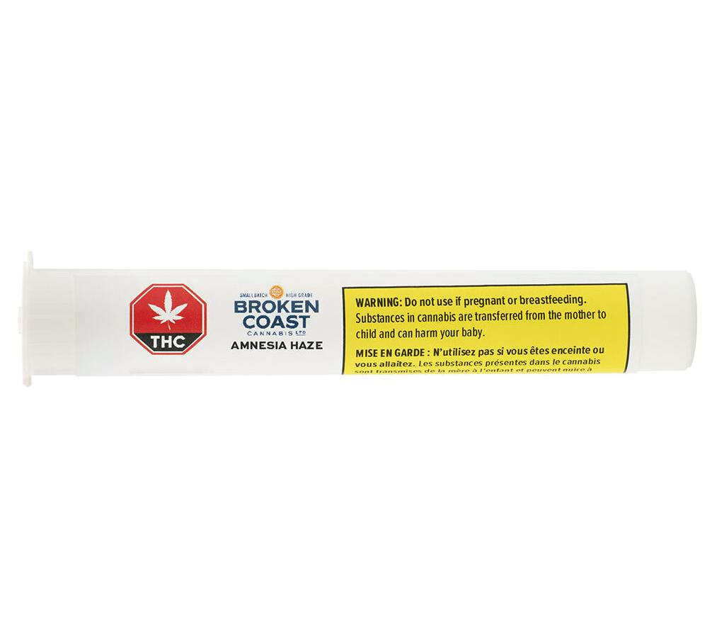 Broken Coast | Amnesia Haze | Mini Joint | 0.5g