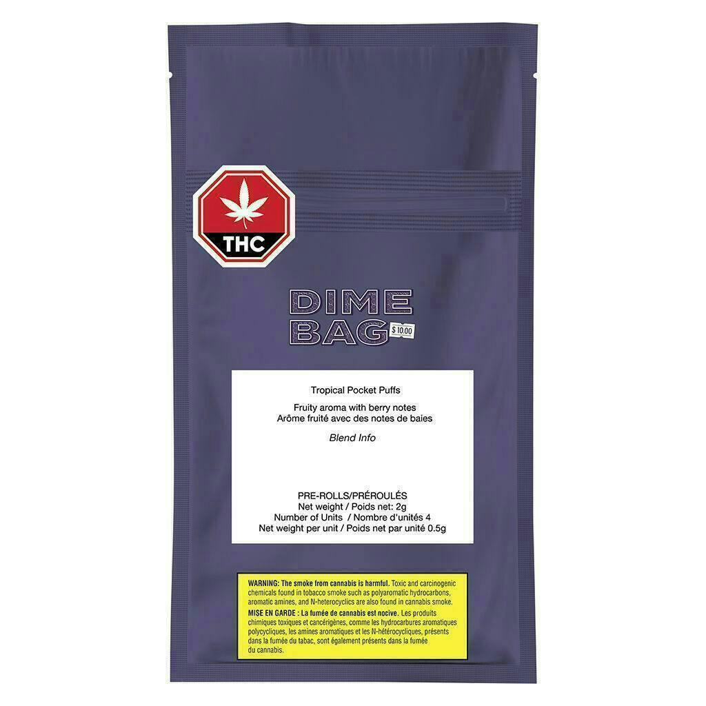 Tropical Pocket Puffs | Minis | 0.5g each | 4pk