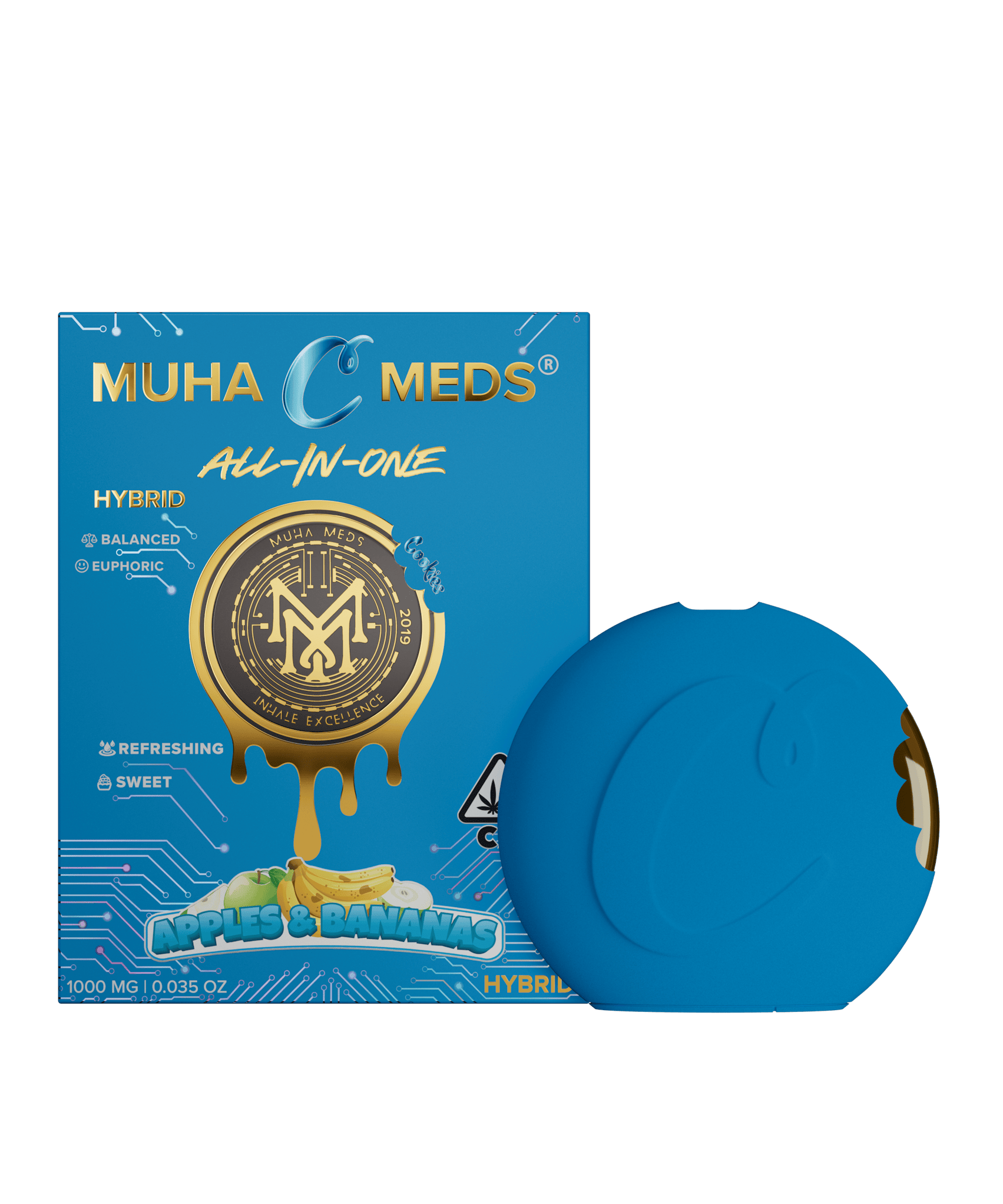 Muha Meds — Apples and Bananas