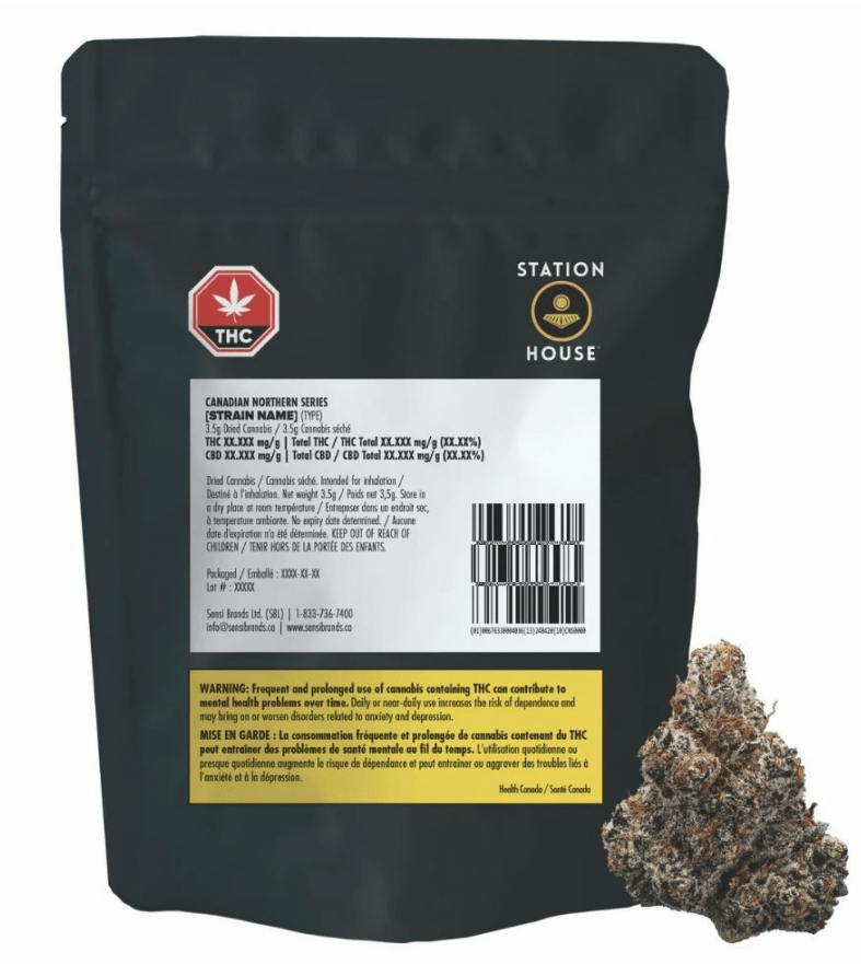 Station House | Canadian Northern Series: Sour Diesel | Big Buds | 3.5g
