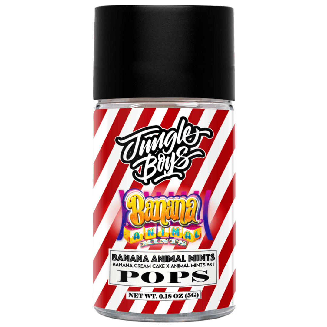 Jungle Boys: Banana Animal Mints - Pops