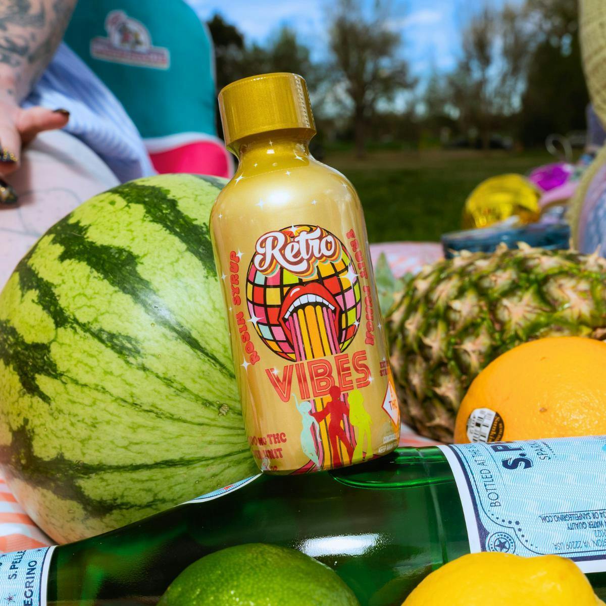 Retro | Fruit Punch + Banana Ringz | Retro Vibes Rosin Syrup | 1000mg