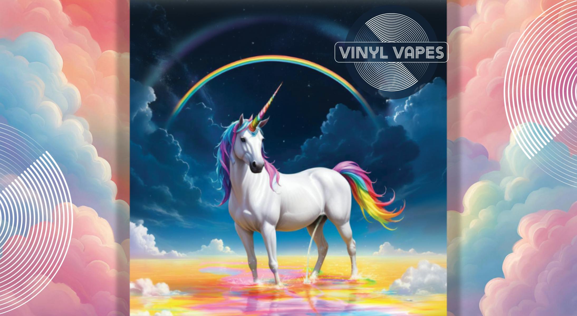Unicorn Piss 1G All-In-One Disposable Vape by Vinyl Vapes