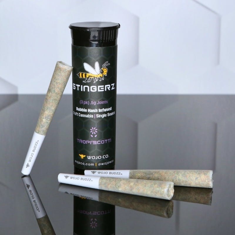 Wojo Co | Tropi'scotti | Stingerz - Infused Minis - 0.5g (3 pack) by Wojo Co
