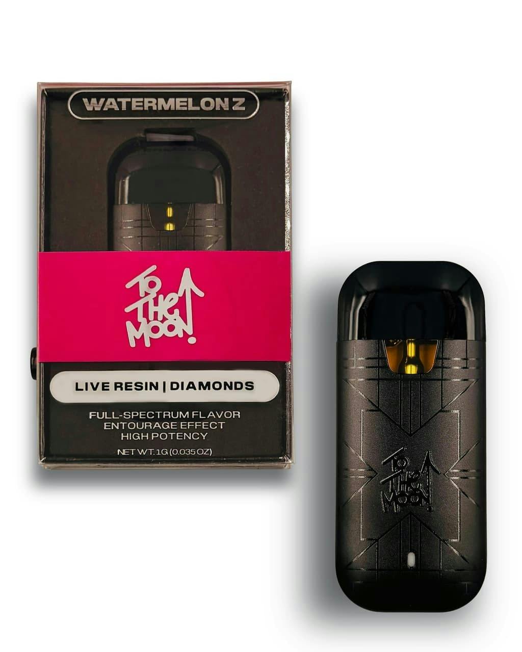 To The Moon | Watermelon Z | Live Resin Disposable | 1g by To The Moon
