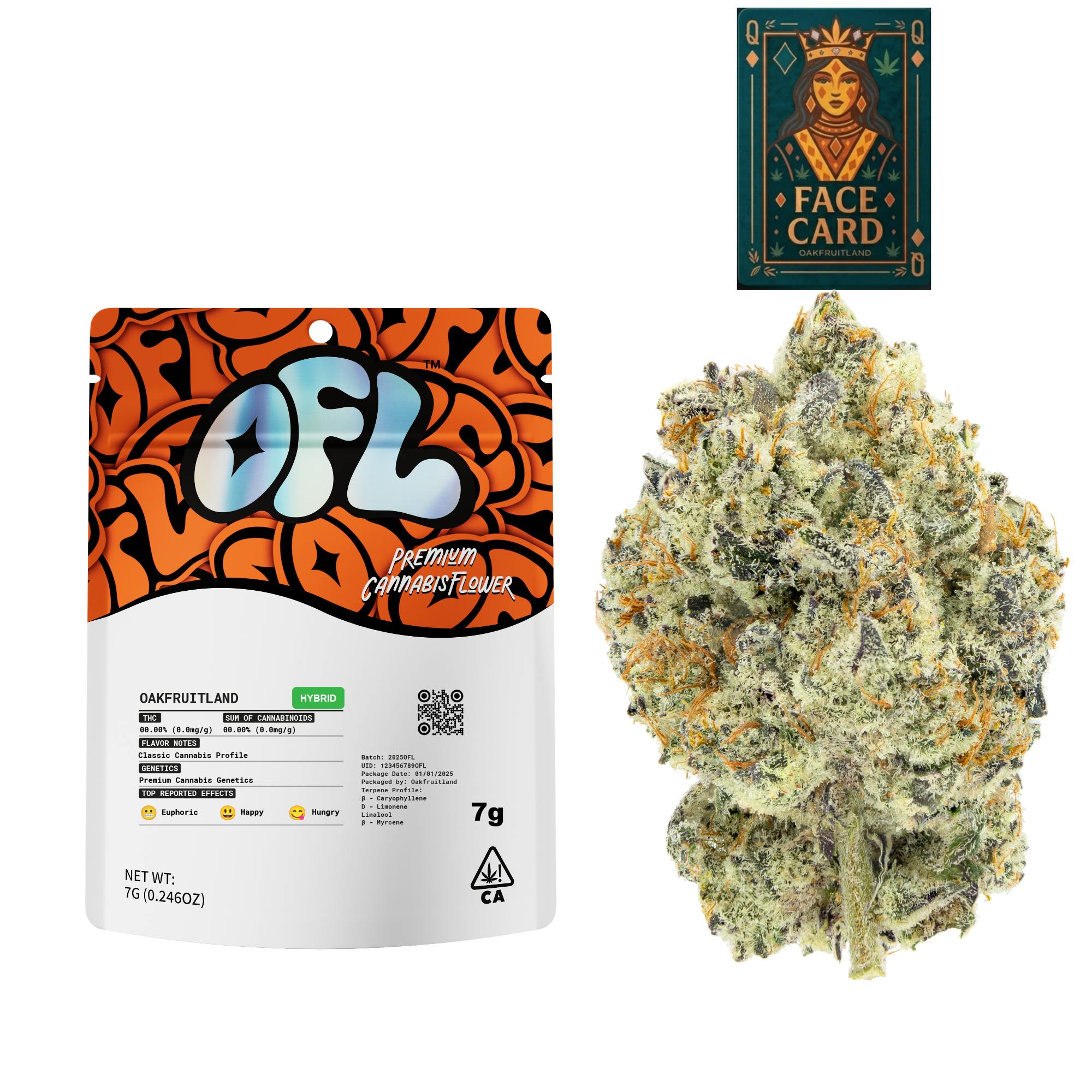 Face Card | Big Buds | 7g