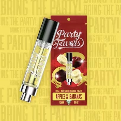 Party Favors | Apples & Bananas | Cartridge | 1g at Mint Cannabis - Buchanan