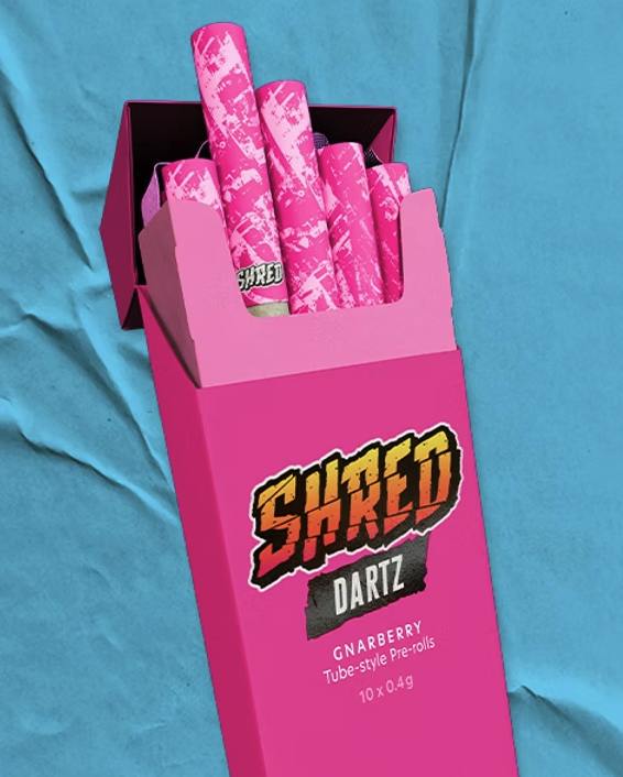 SHRED | Gnarberry | Mini Joints | 0.4g each | 10pk