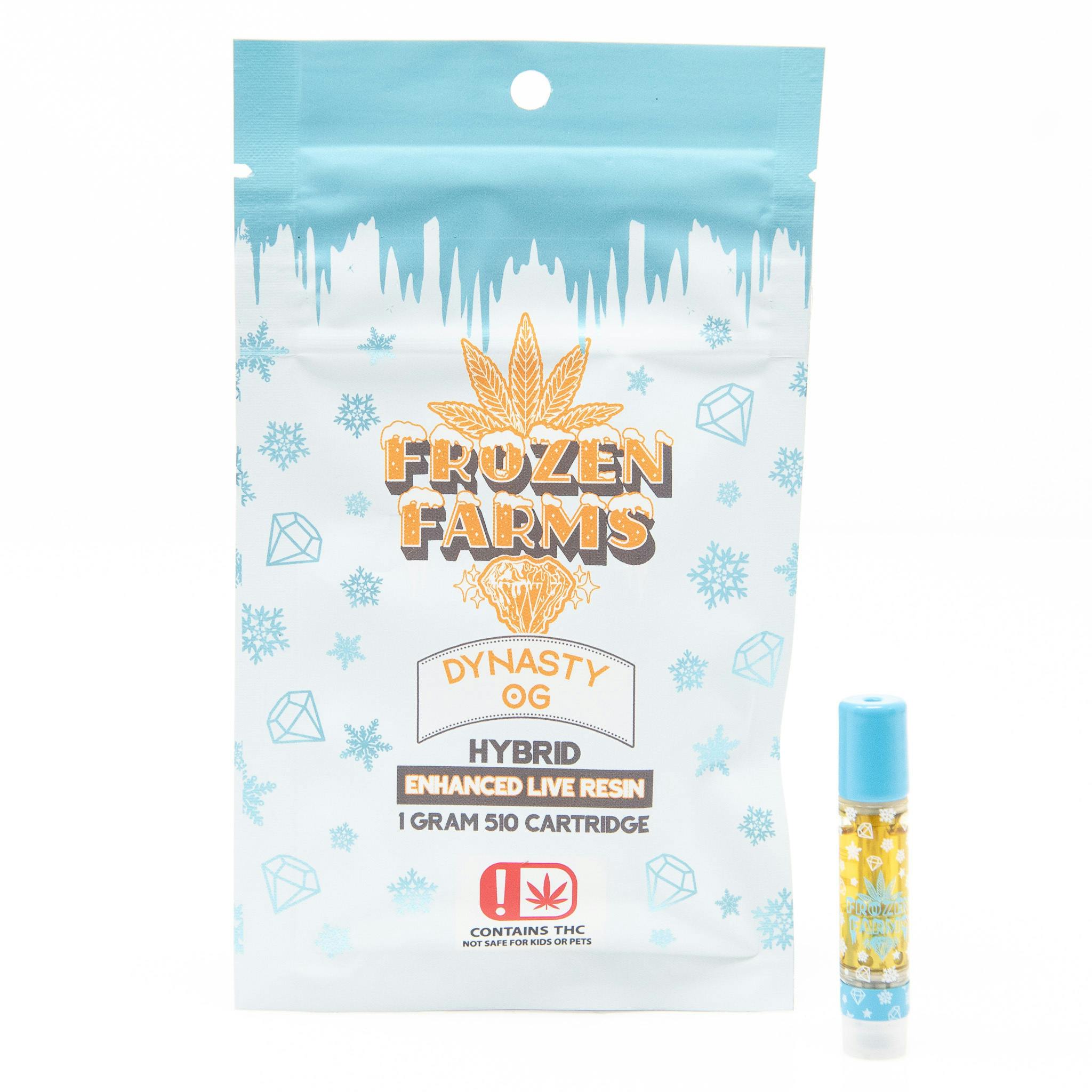Frozen Farms - Hibachi - 1G Live Resin Cartridge (HYBRID)