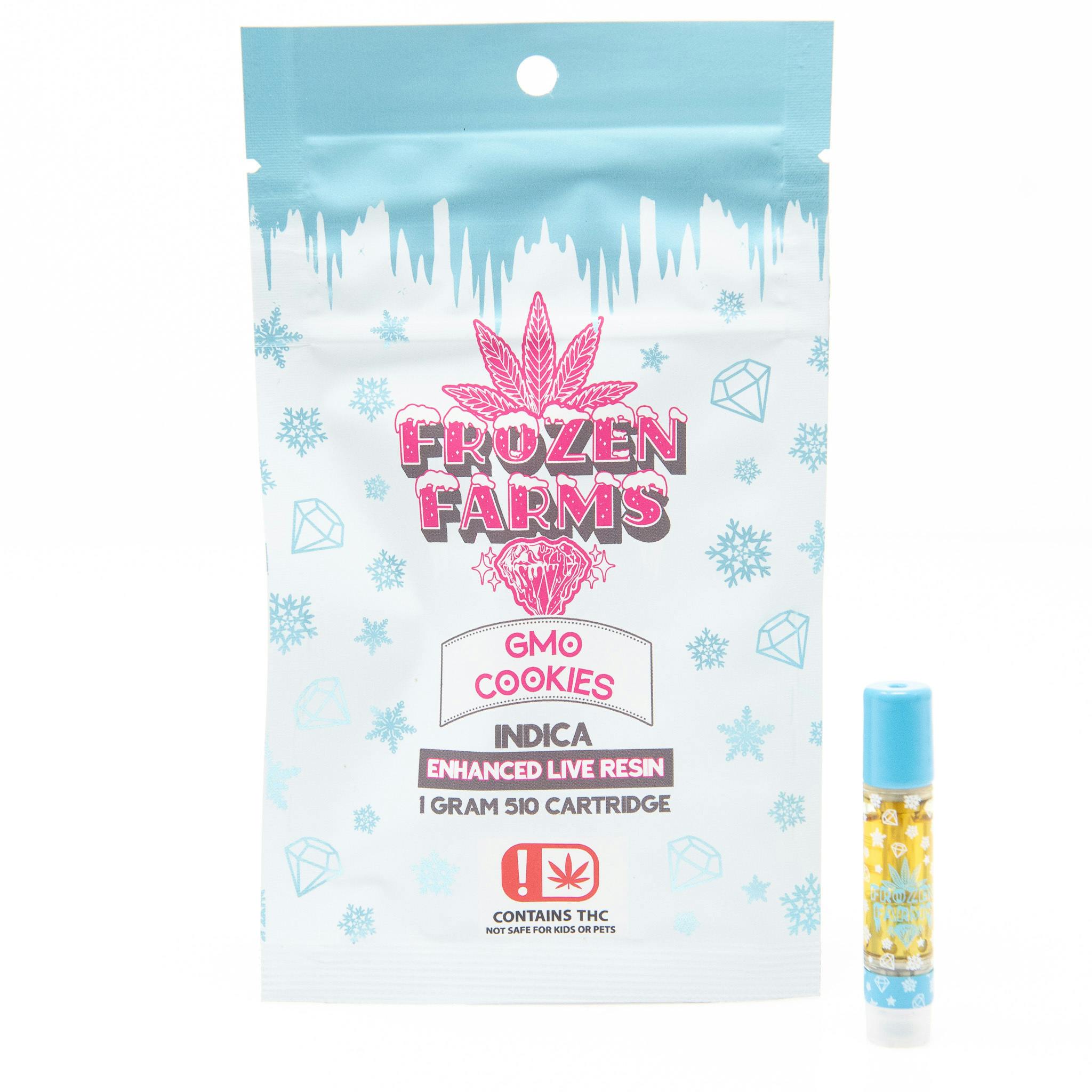 Frozen Farms - Pitaya - 1G Live Resin Cartridge (INDICA)