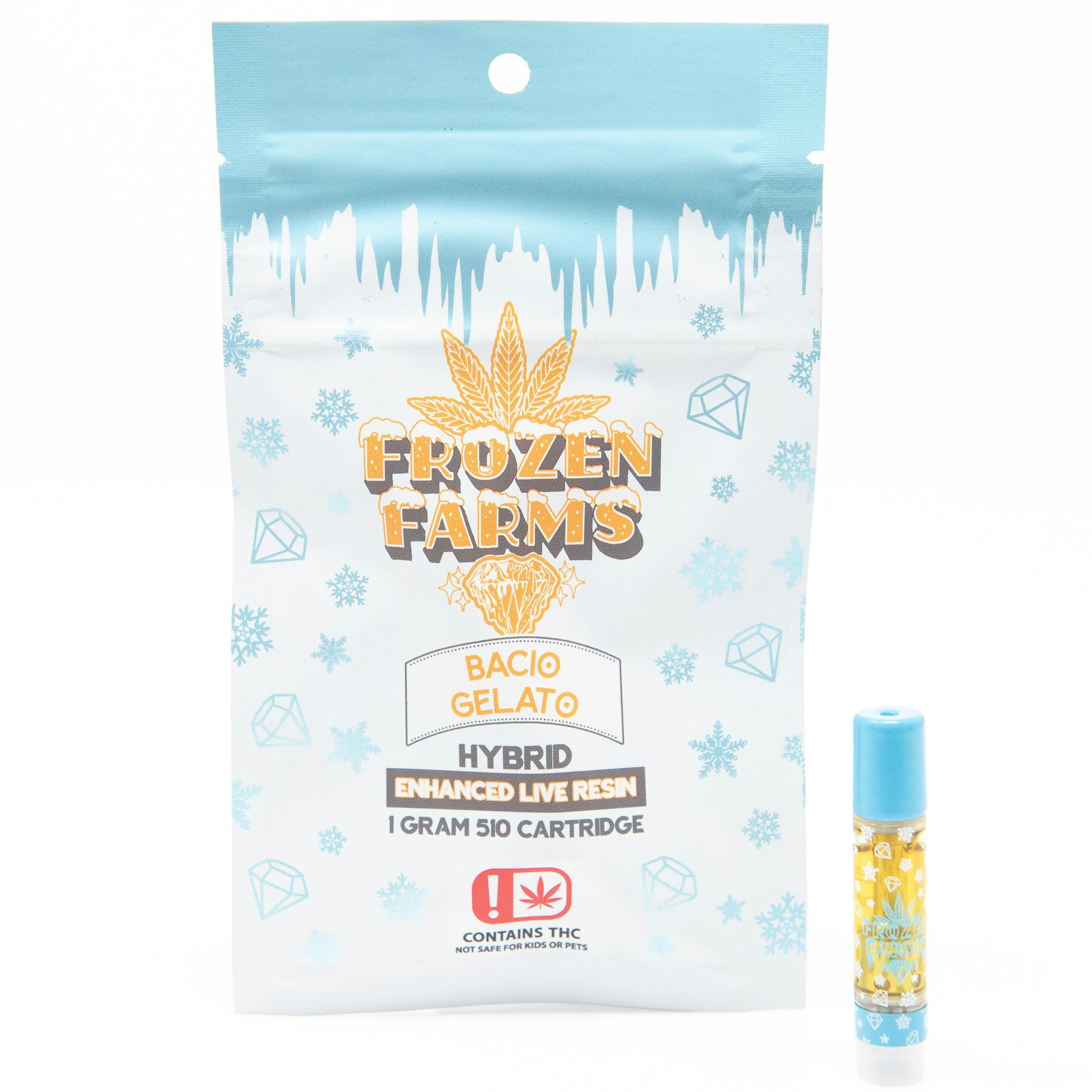 Frozen Farms - Purple Martian - 1G Live Resin Cartridge (HYBRID)