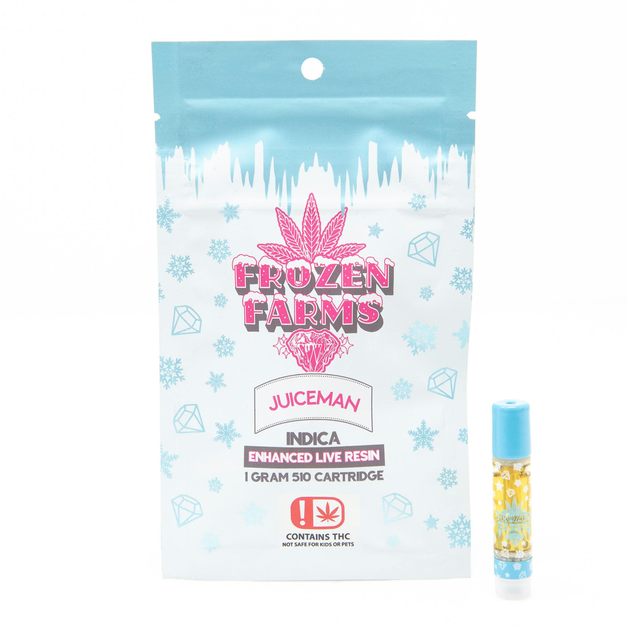 Frozen Farms - Zimosa - 1G Live Resin Cartridge (INDICA)