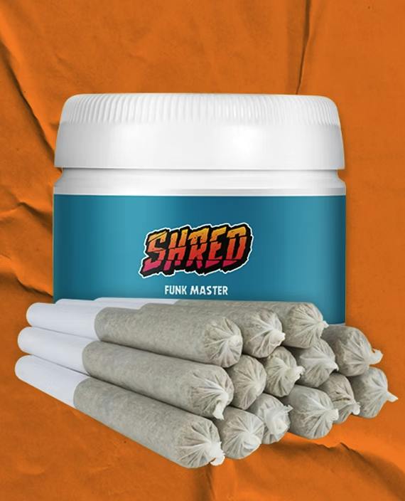 SHRED | Funk Master | Mini Joints | 0.5g each | 14pk