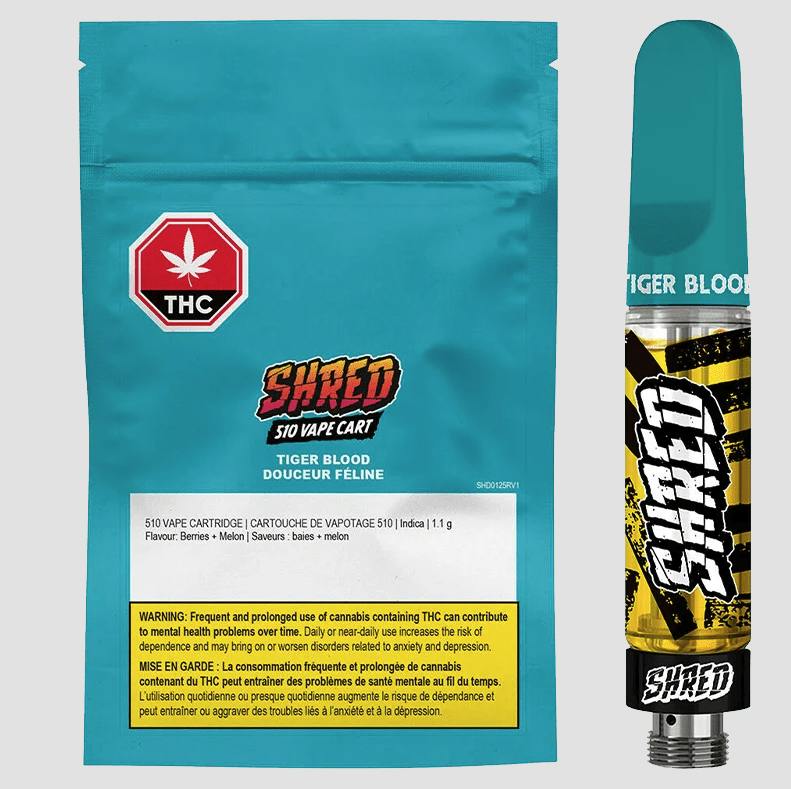 SHRED | Tiger Blood | Cartridge | 1g