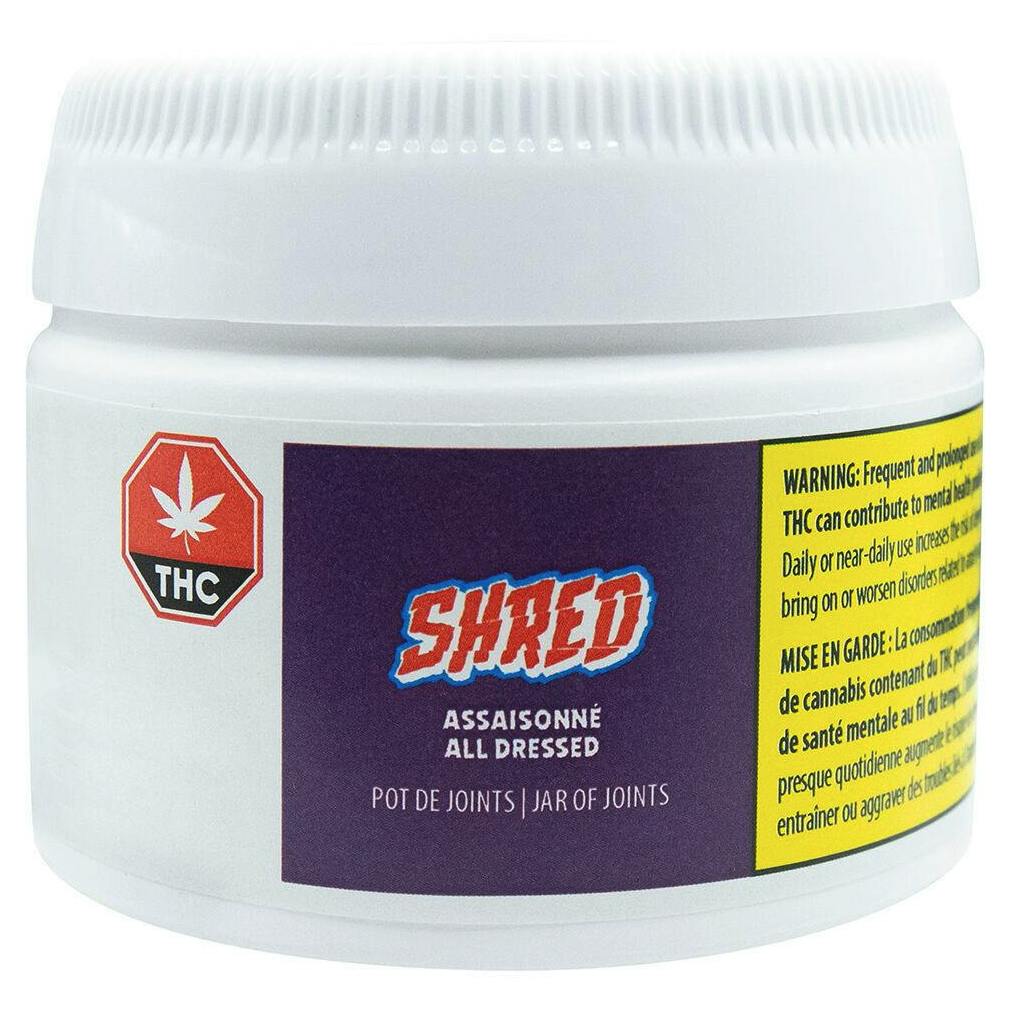 SHRED | All Dressed | Mini Joints | 0.5g each | 14pk