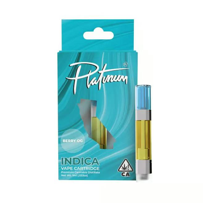 Platinum Vape | Grape Valley Kush | Cartridge | 1g