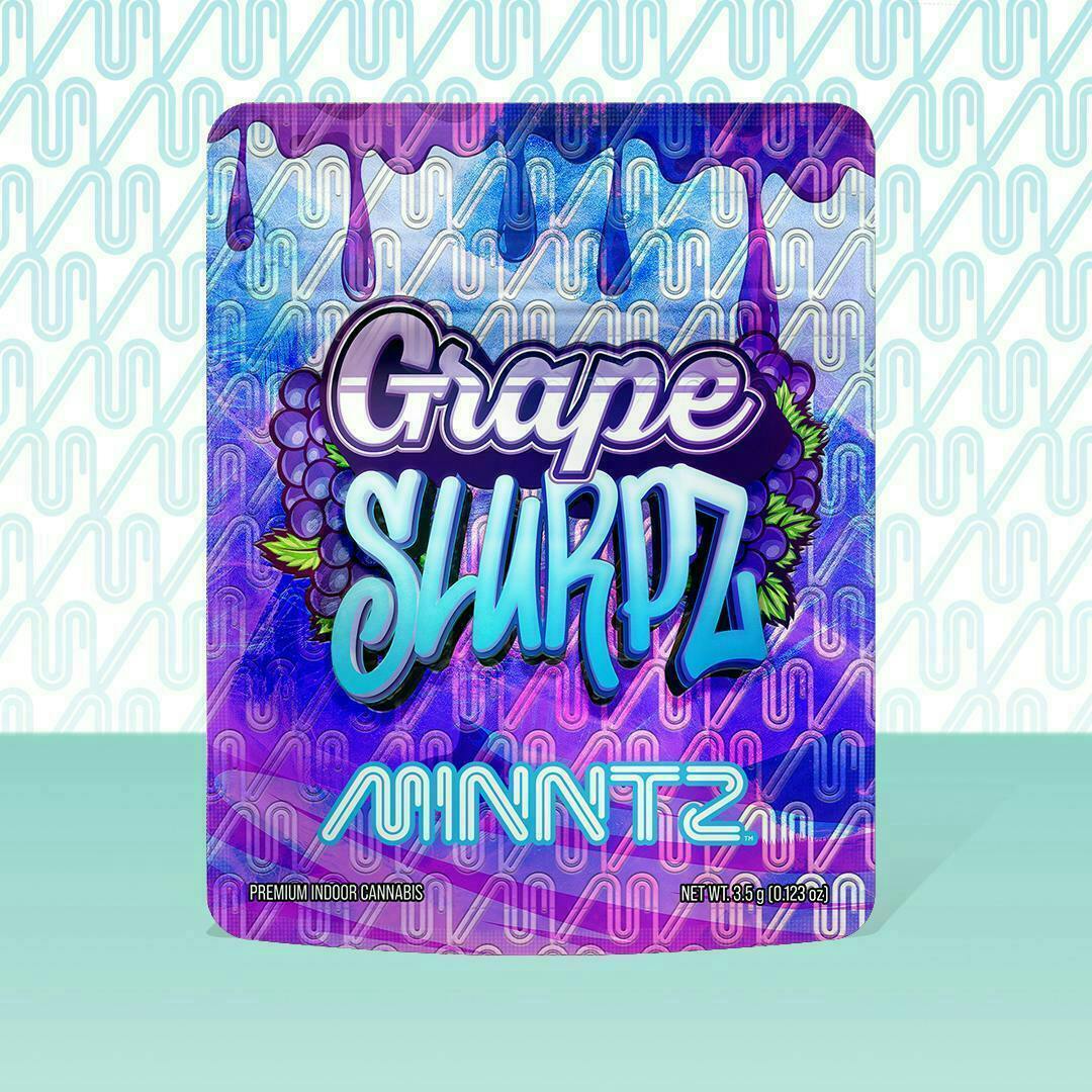 Grape Slurpz | Big Buds | 3.5g by MINNTZ