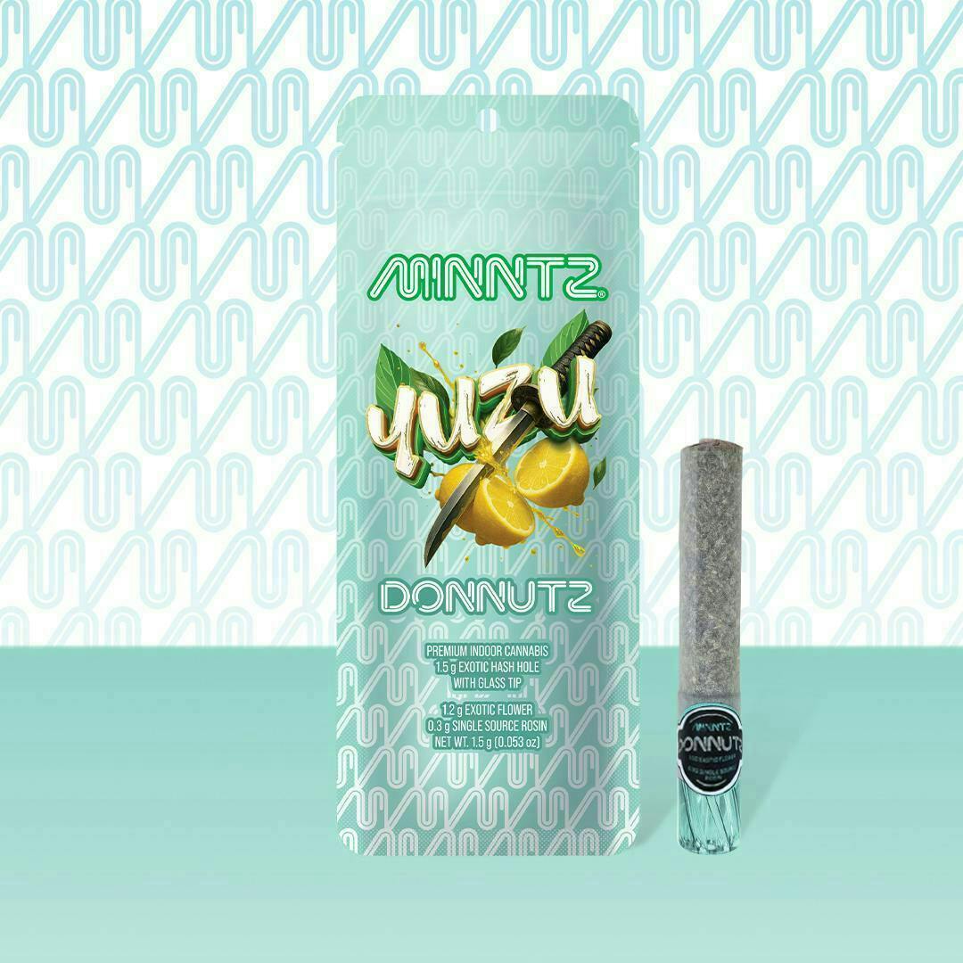 Yuzu | Donnutz Infused Joint | 1.5g by MINNTZ