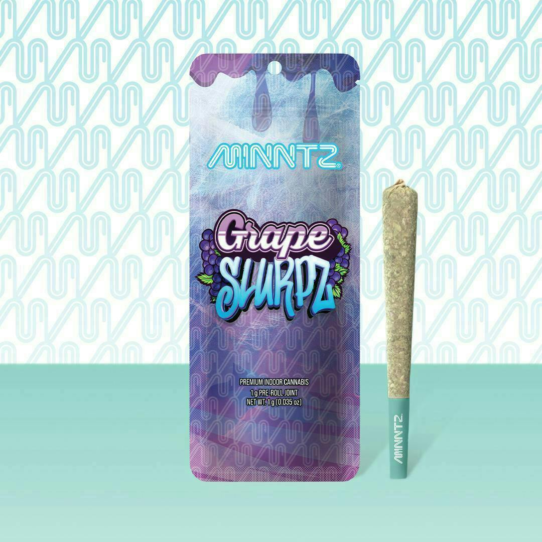 Grape Slurpz | Joint | 1g by MINNTZ