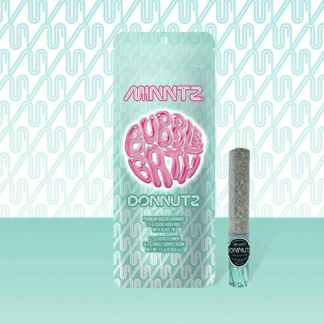 Bubble Bath | Donnutz Infused Joint | 1.5g by MINNTZ