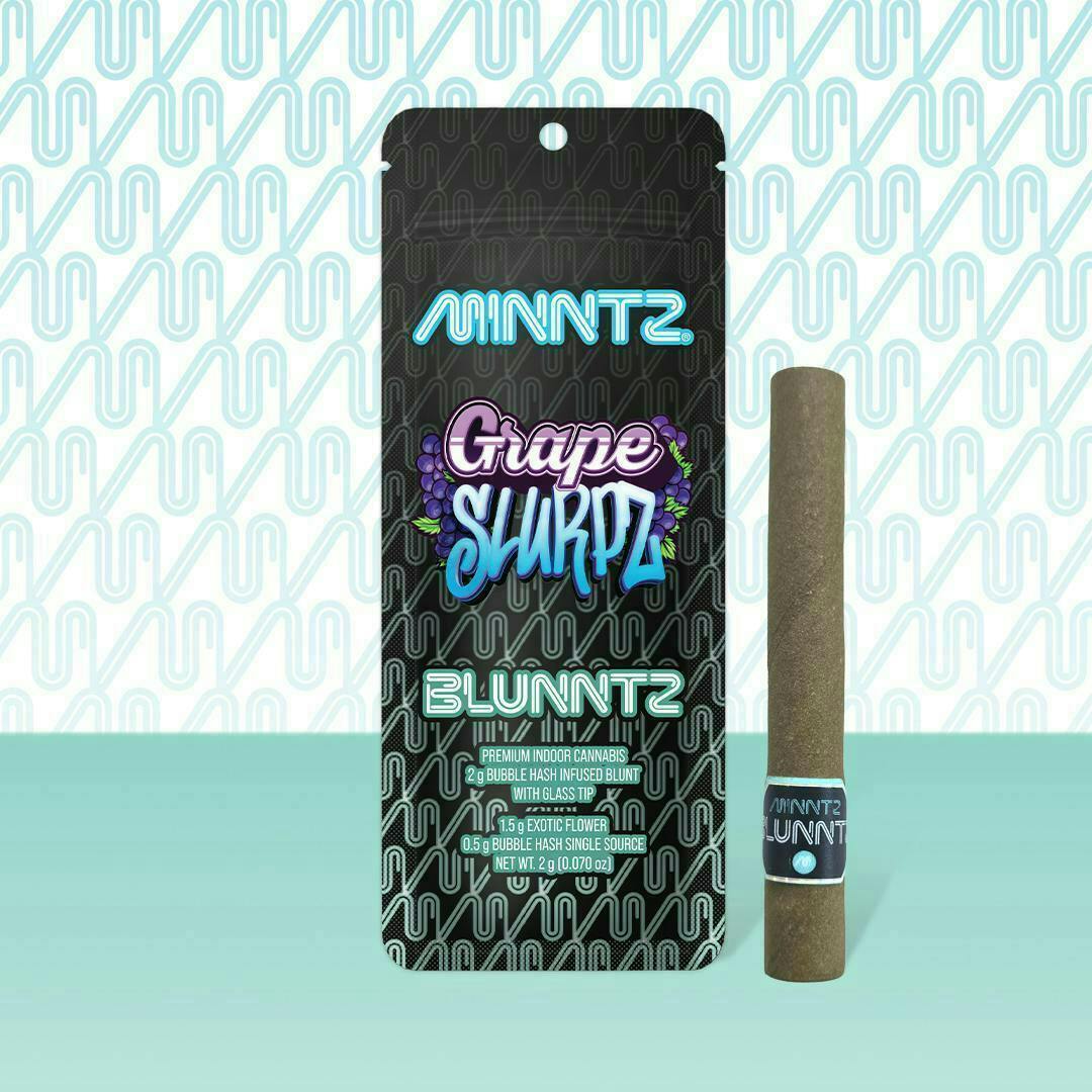 Grape Slurpz | Infused Blunntz | 2g by MINNTZ