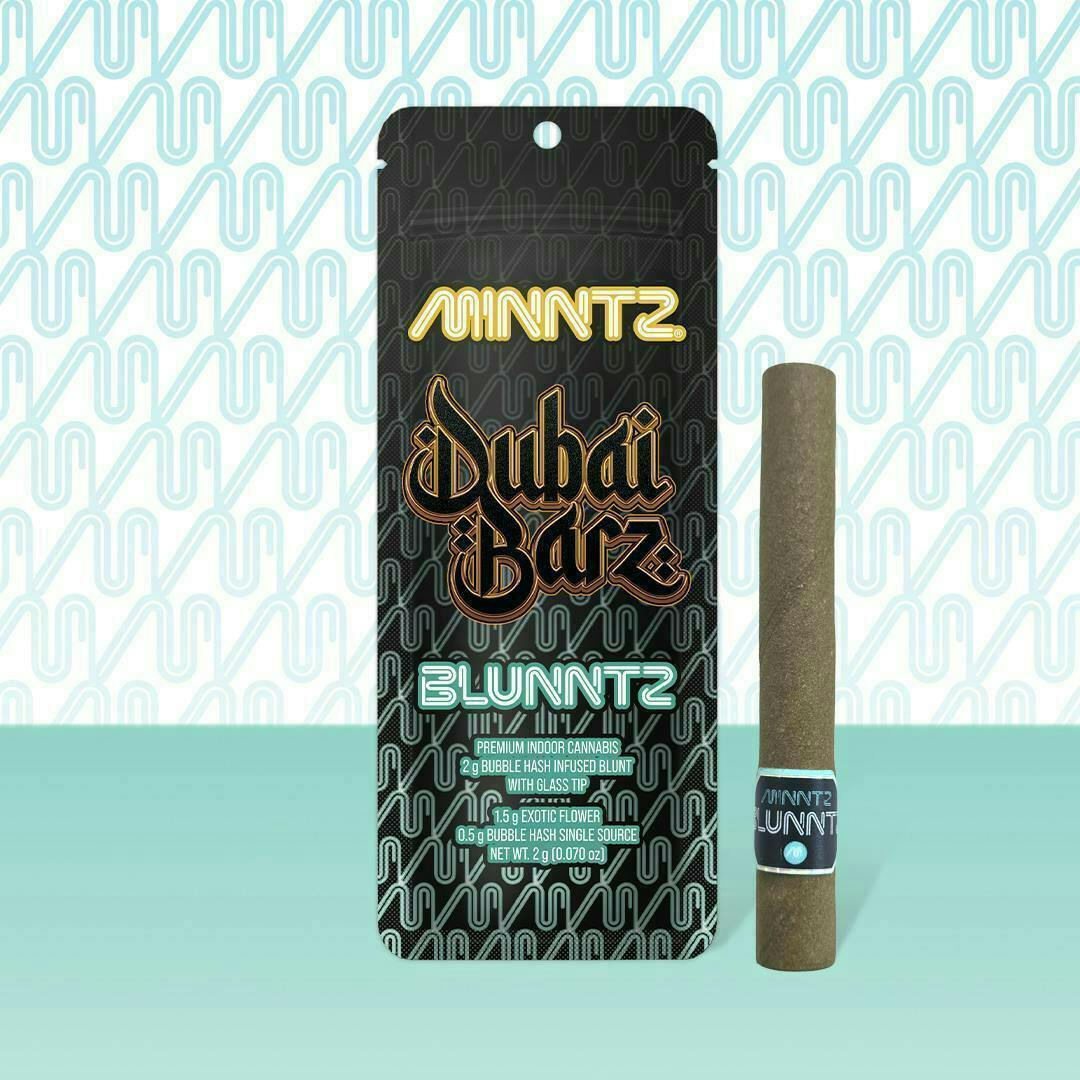 Dubai Barz | Infused Blunntz | 2g by MINNTZ
