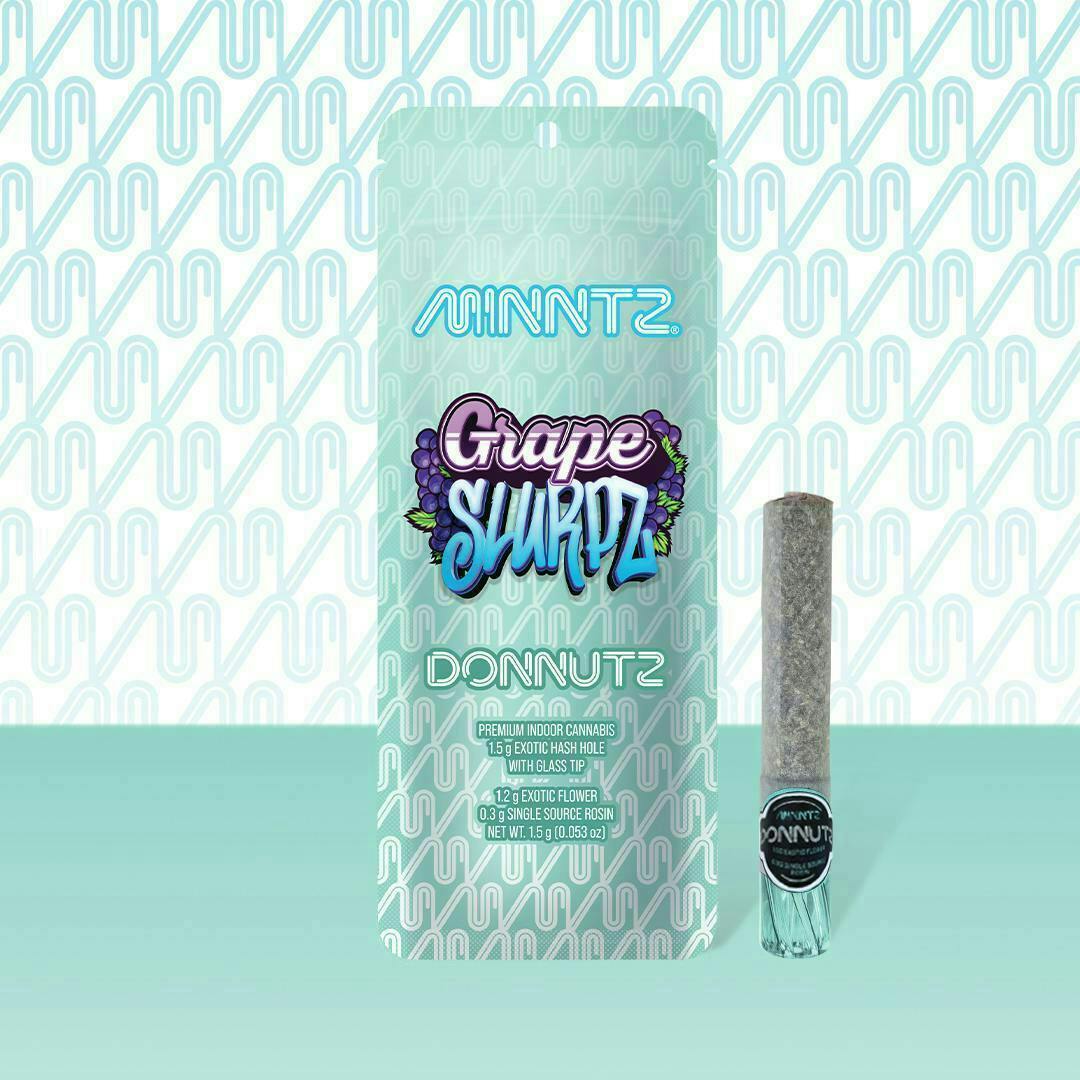 Grape Slurpz | Donnutz Infused Joint | 1.5g