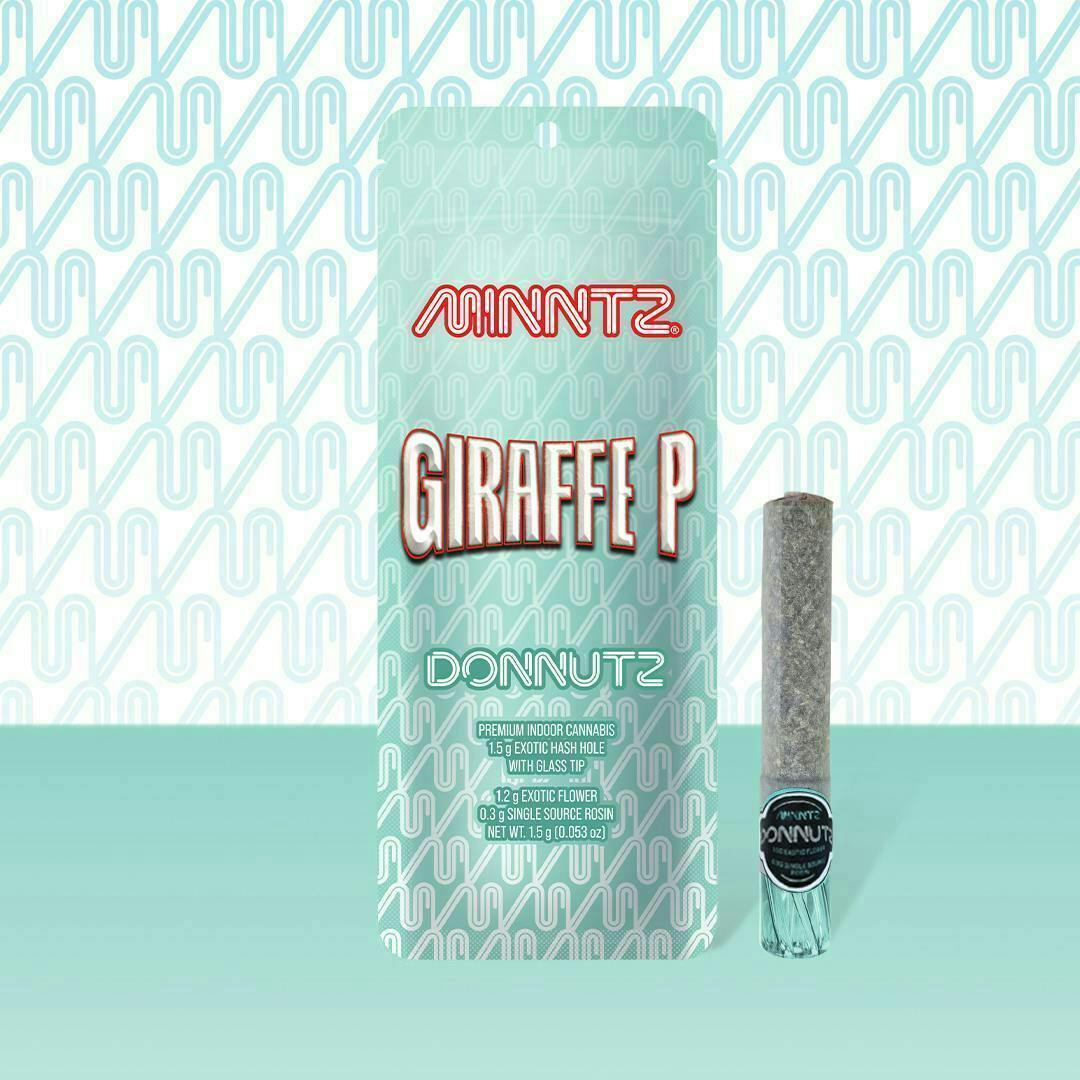 Giraffe P | Donnutz Infused Joint | 1.5g by MINNTZ