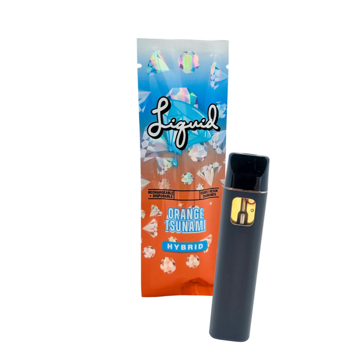 Orange Tsunami | 1g Cured Diamond Disposable | Liquid by Coastal Remedies