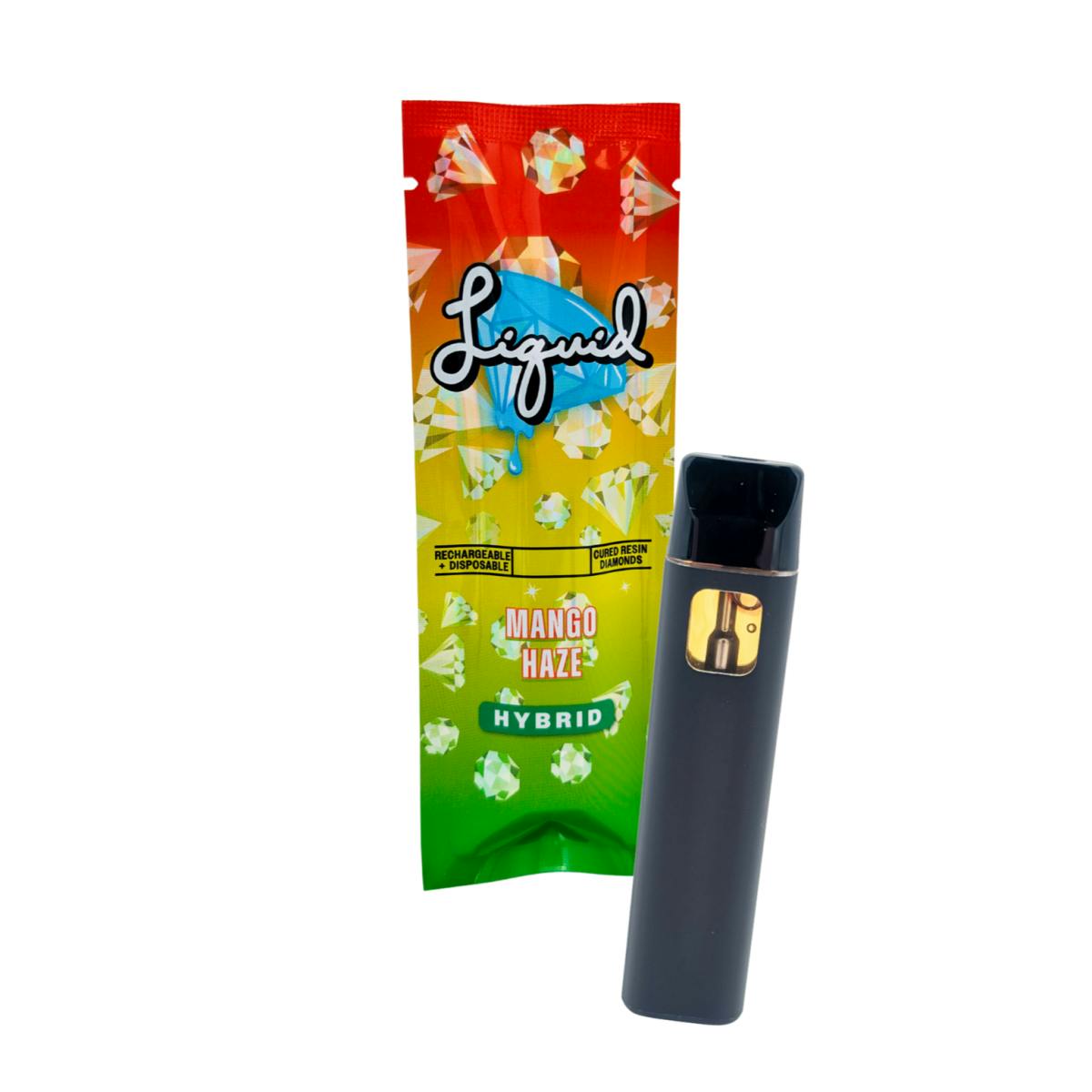 Mango Super Silver Haze | 1g Cured Diamond Disposable | Liquid by Coastal Remedies