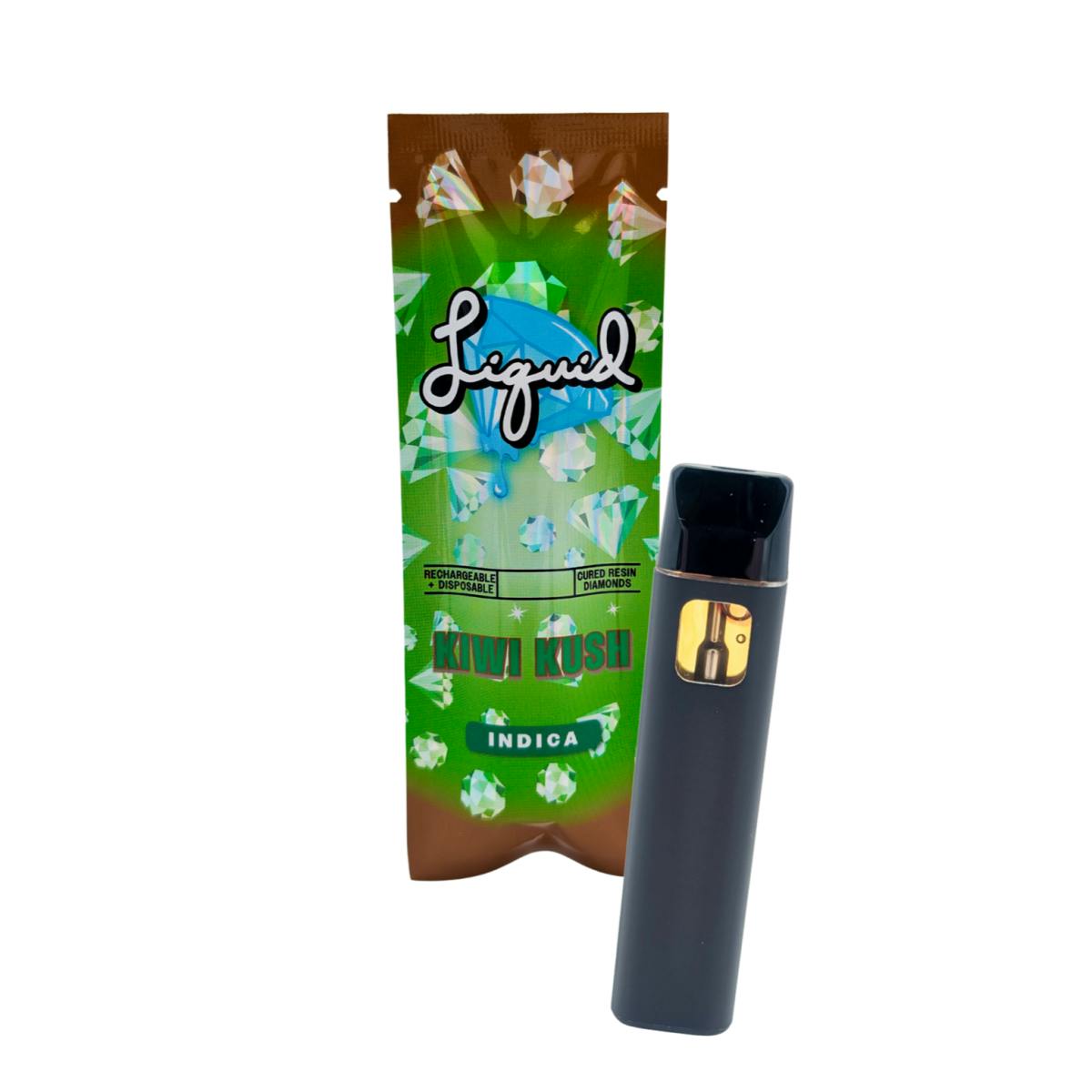 Kiwi Kush | 1g Cured Diamond Disposable | Liquid by Coastal Remedies