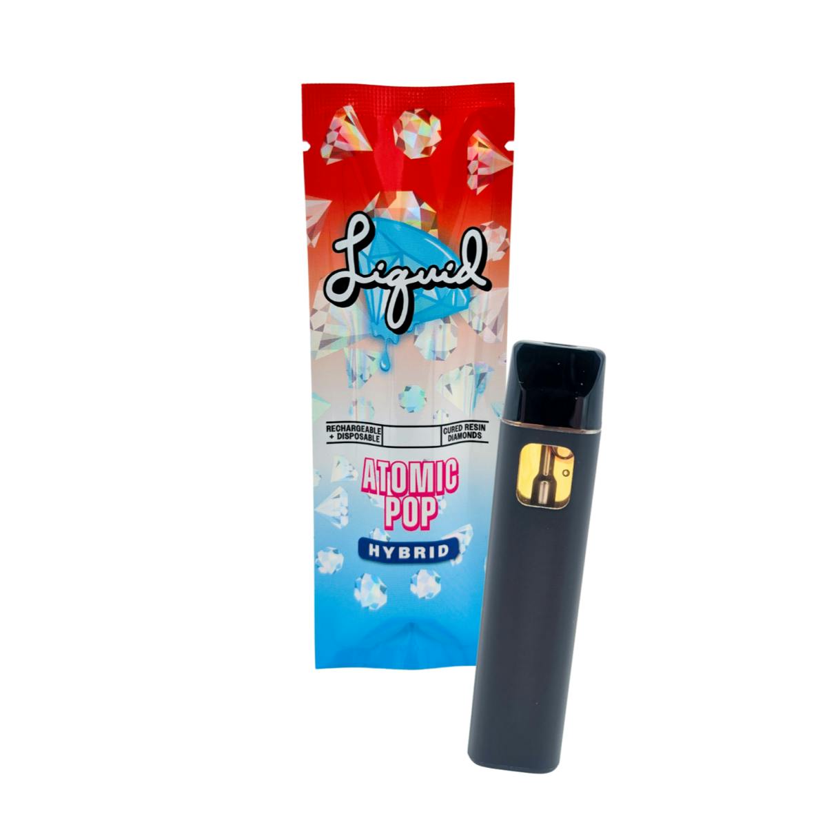 Atomic Pop | 1g Cured Diamond Disposable | Liquid by Coastal Remedies