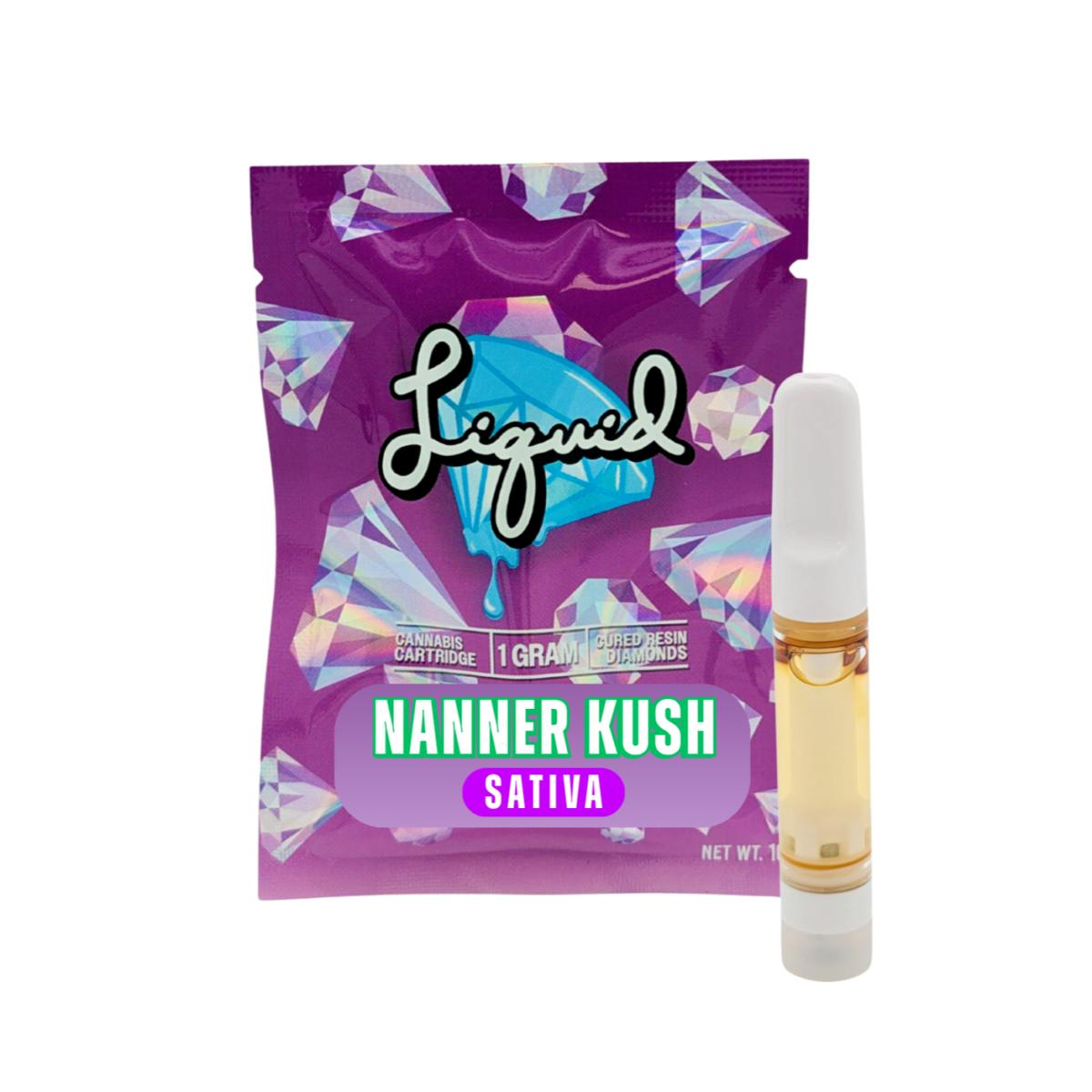 Nanner Kush | 1g Cured Diamond Cartridge | Liquid by Coastal Remedies