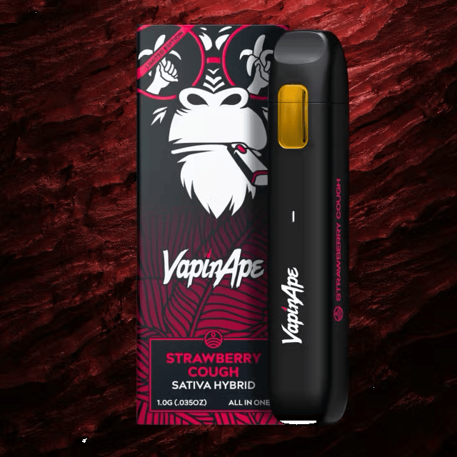 Vapin Ape | Strawberry Cough Full Spectrum | Disposable | 1g