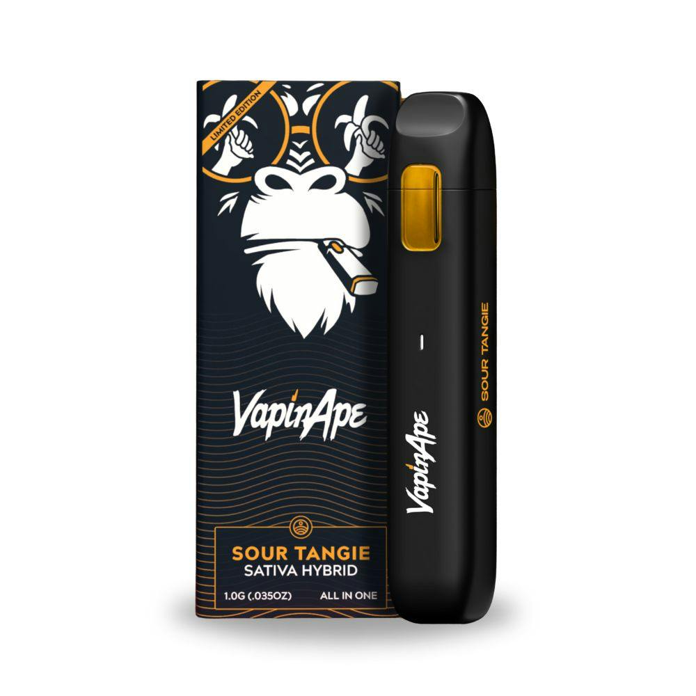 Vapin Ape | Sour Tangie Full Spectrum | Disposable | 1g