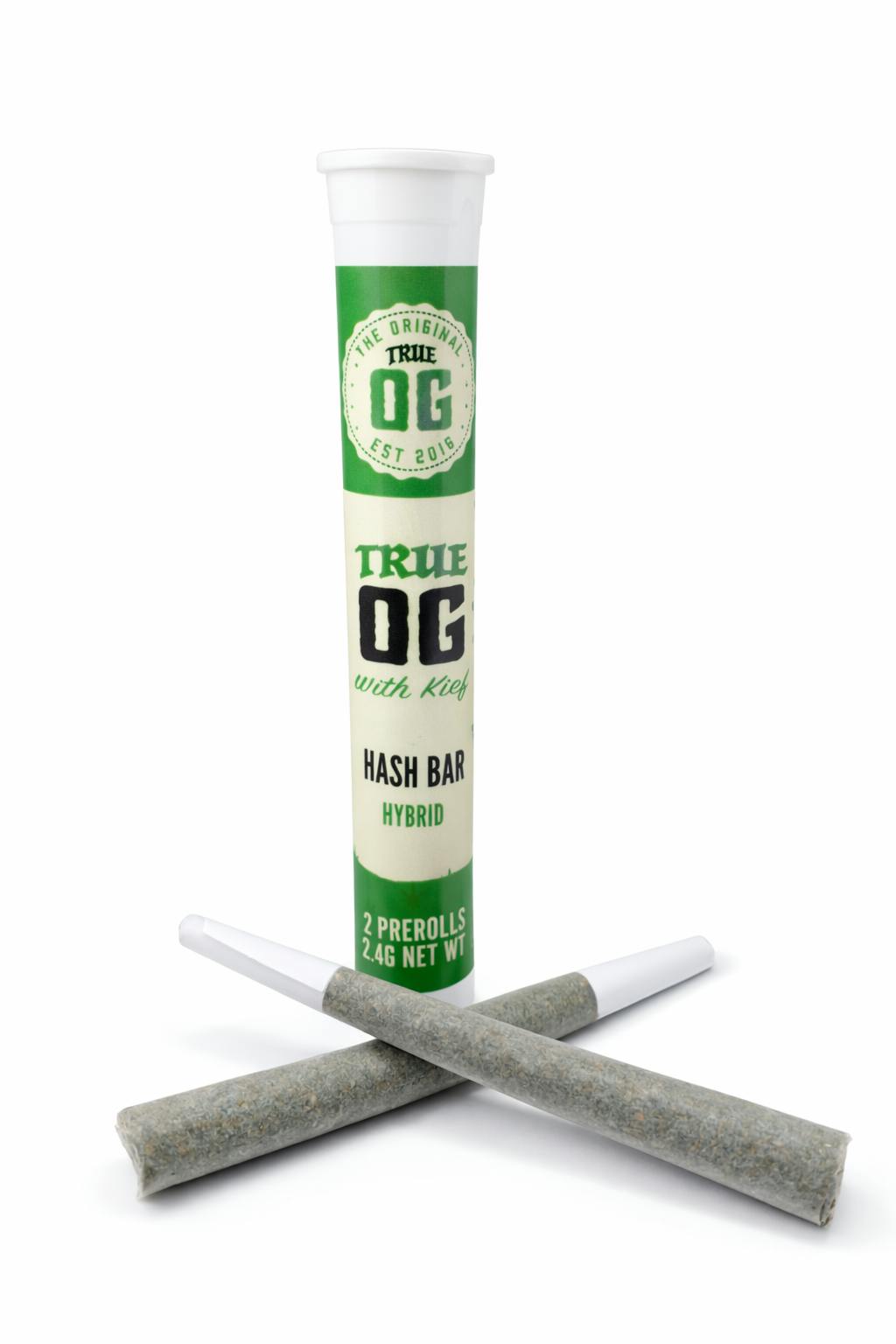 True OG | Hash Bar | Infused Joints | 1.2g each | 2pk by TRUE OG